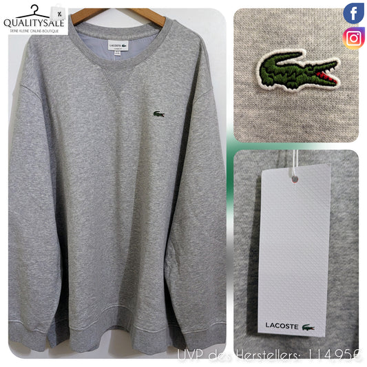 LACOSTE Herren Sweatshirt Gr. 6XL Plus Size