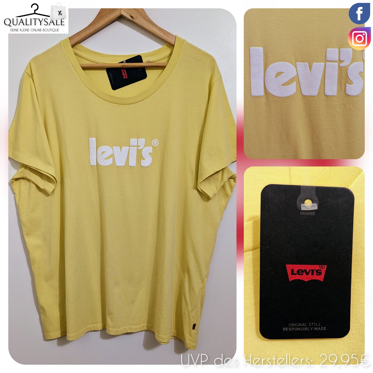LEVI'S Damen T-Shirt Gr. 44 oder 48