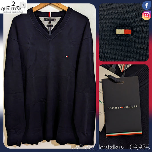 TOMMY HILFIGER Herren Pullover Gr. 2XL Plus Size
