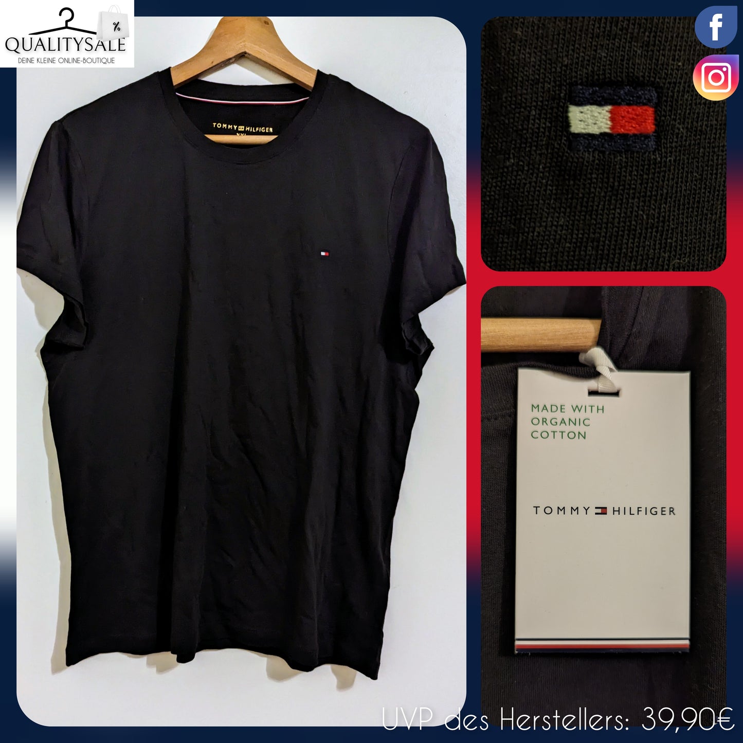 TOMMY HILFIGER Damen T-Shirt Gr. 42