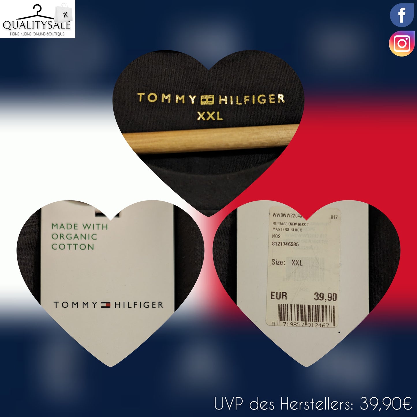TOMMY HILFIGER Damen T-Shirt Gr. 42