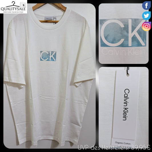 CALVIN KLEIN Herren T-Shirt Gr. 3XL oder 4XL Plus Size