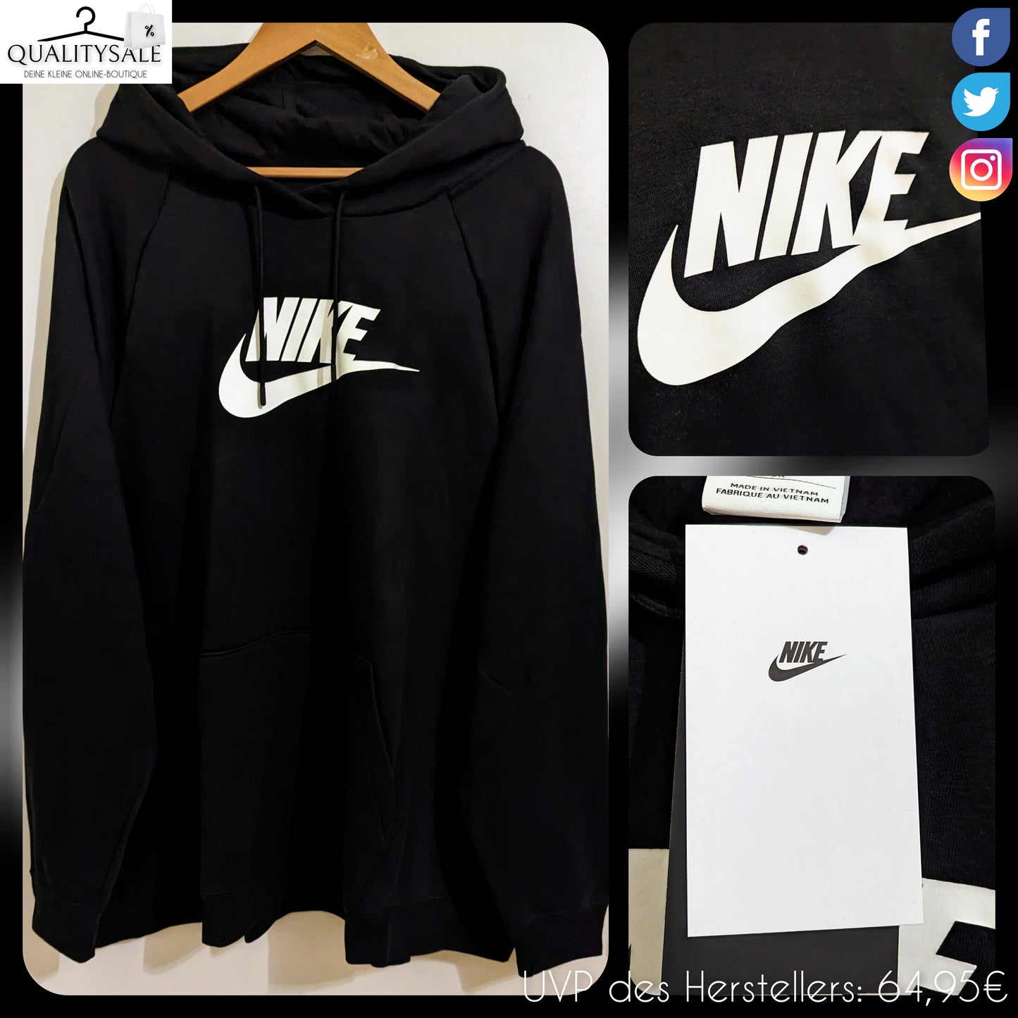 NIKE Damen Hoodie Gr. 52/54