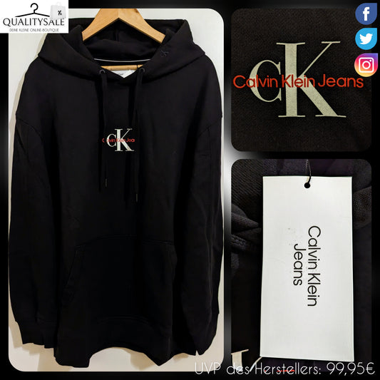 CALVIN KLEIN JEANS Herren Hoodie Gr. 4XL Plus Size