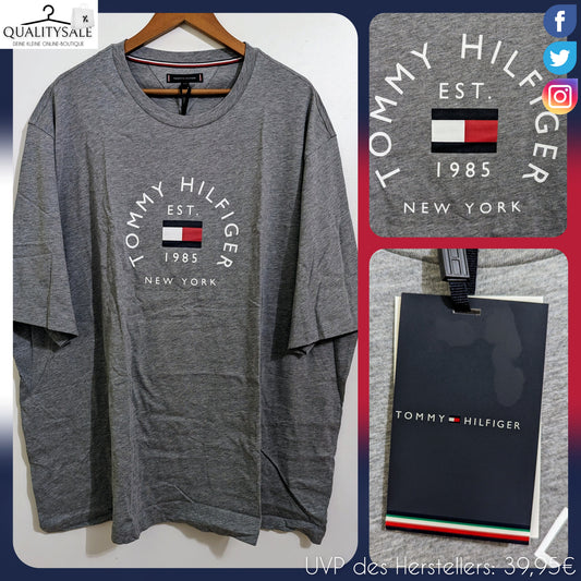 TOMMY HILFIGER Herren T-Shirt Gr. 4XL oder 5XL Plus Size
