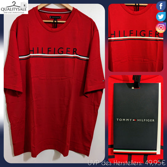 TOMMY HILFIGER Herren T-Shirt Gr. 3XL oder 4XL Plus Size