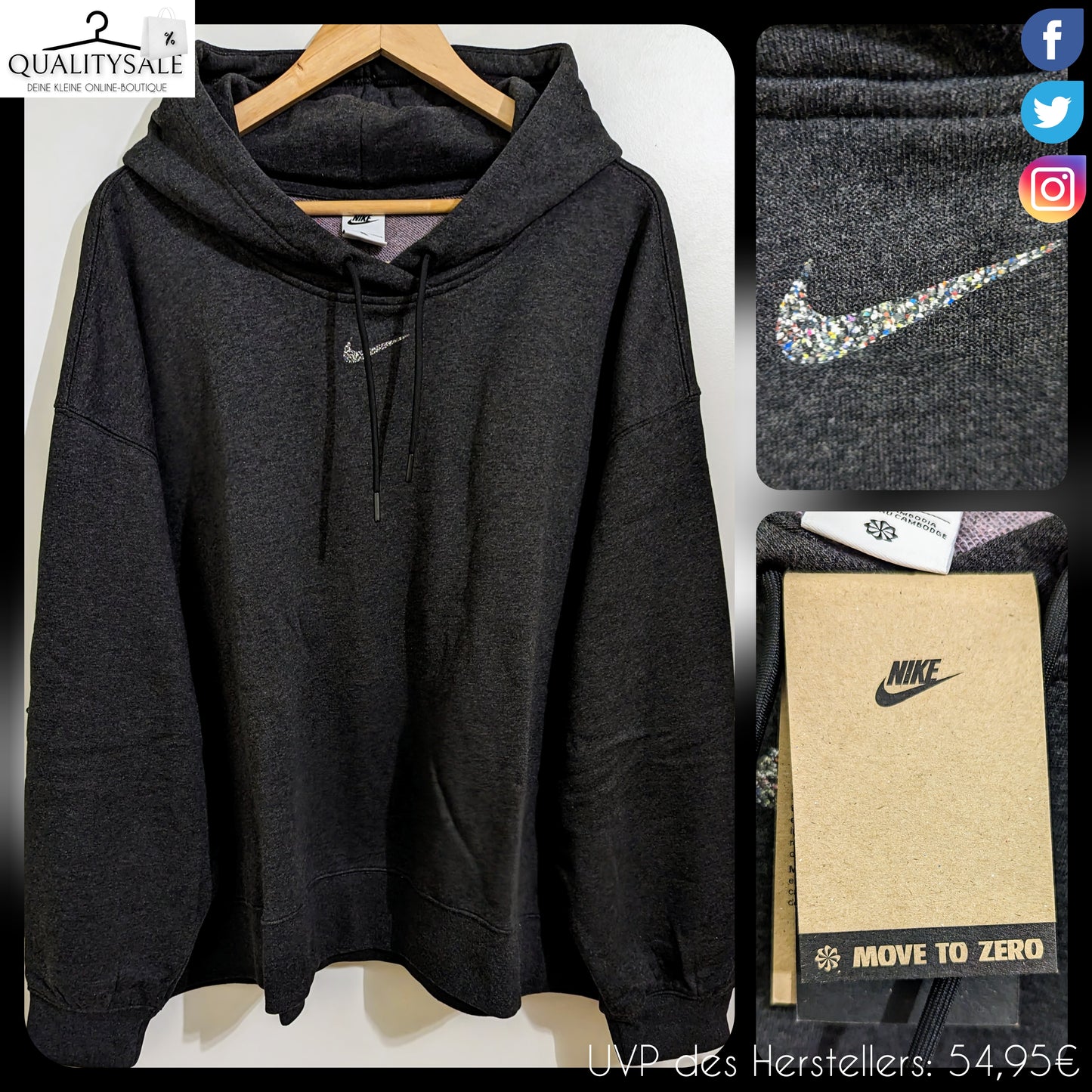 NIKE Damen Hoodie Gr 54/56