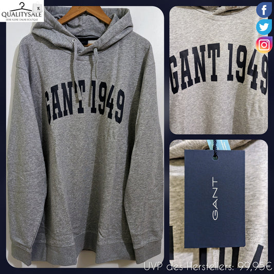 GANT Herren Hoodie Gr. 3XL oder 4XL Plus Size