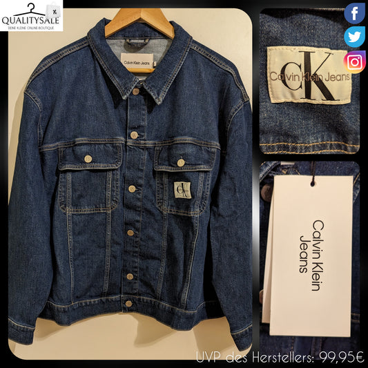 CALVIN KLEIN JEANS Damen Jeansjacke Gr. 52