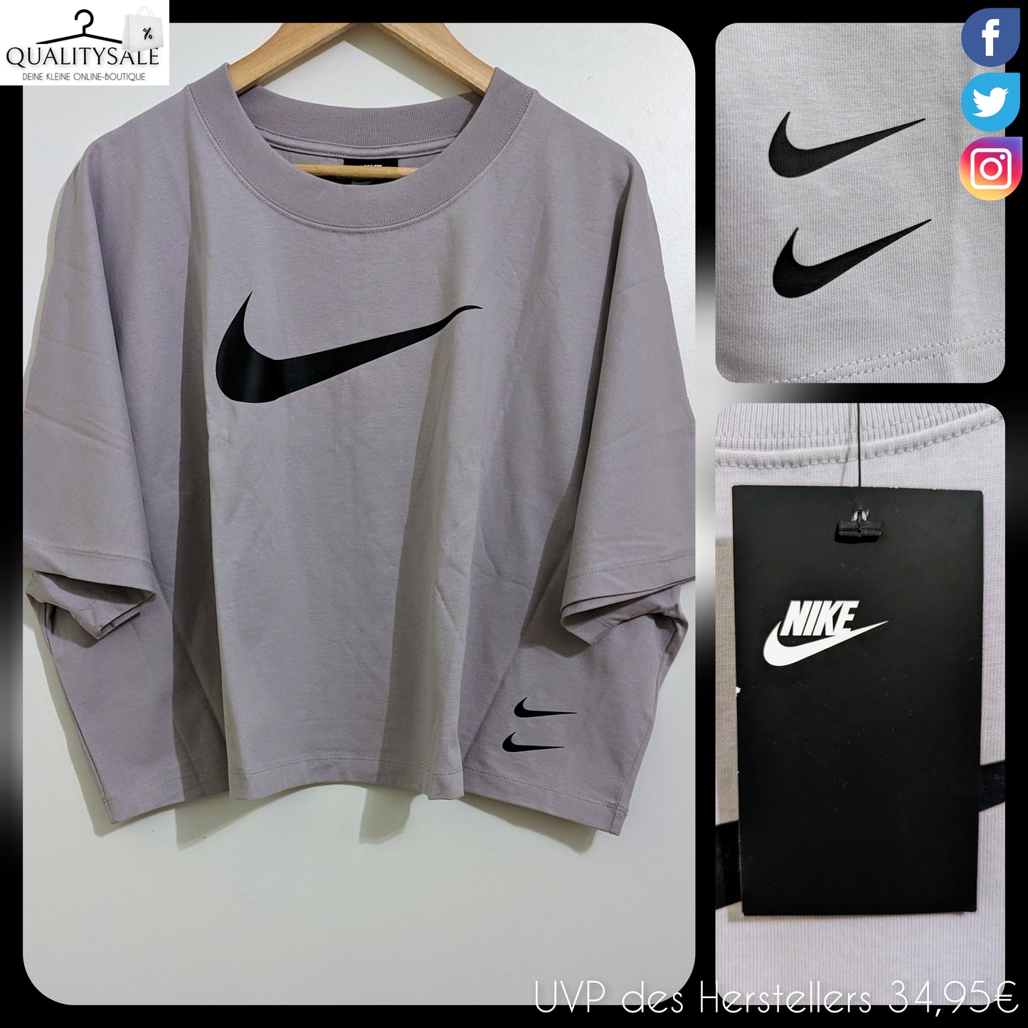 NIKE Damen Shirt Gr. 52