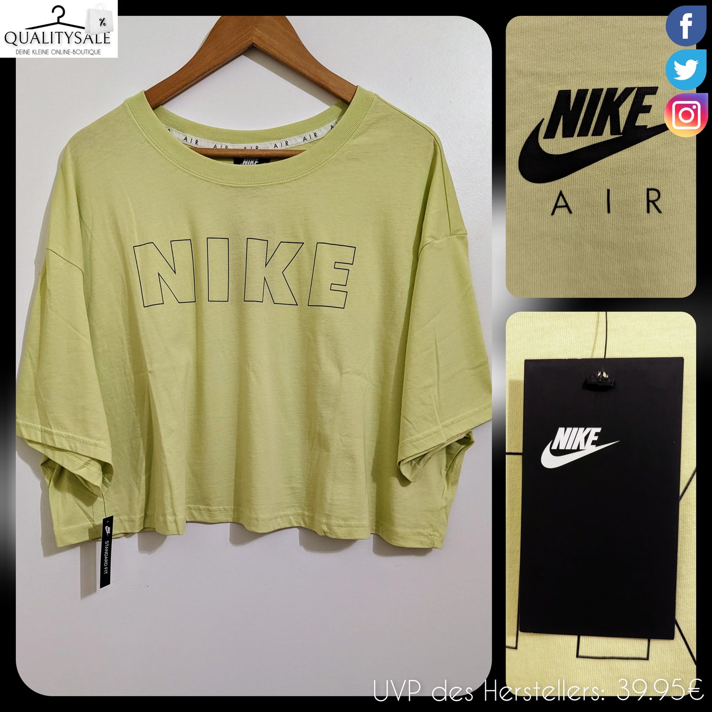 NIKE AIR Damen Shirt Gr. 52