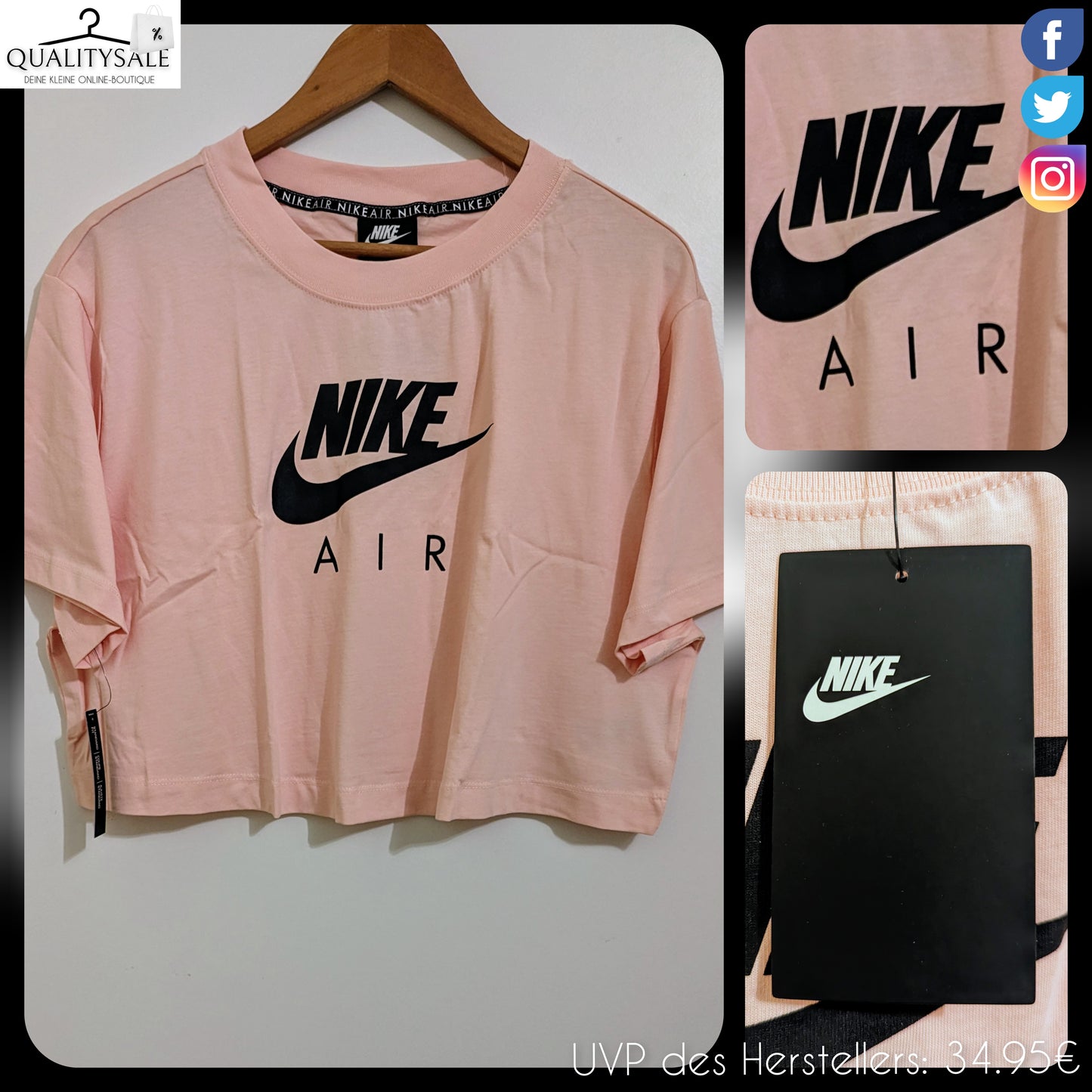 NIKE AIR Damen Shirt Gr. 44/46