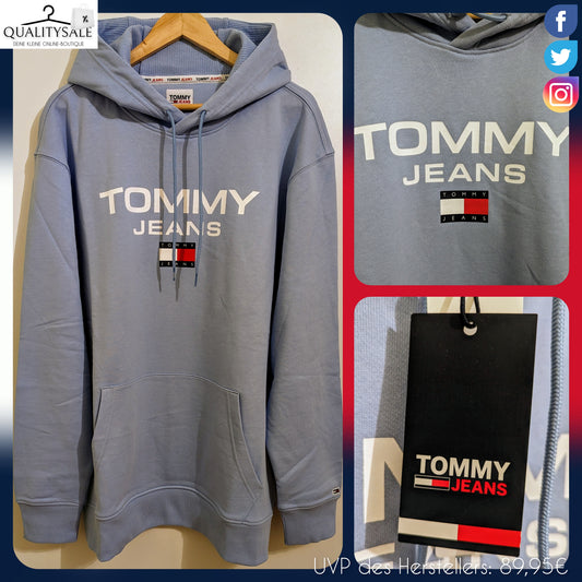 TOMMY JEANS Herren Hoodie Gr. 3XL oder 4XL Plus Size