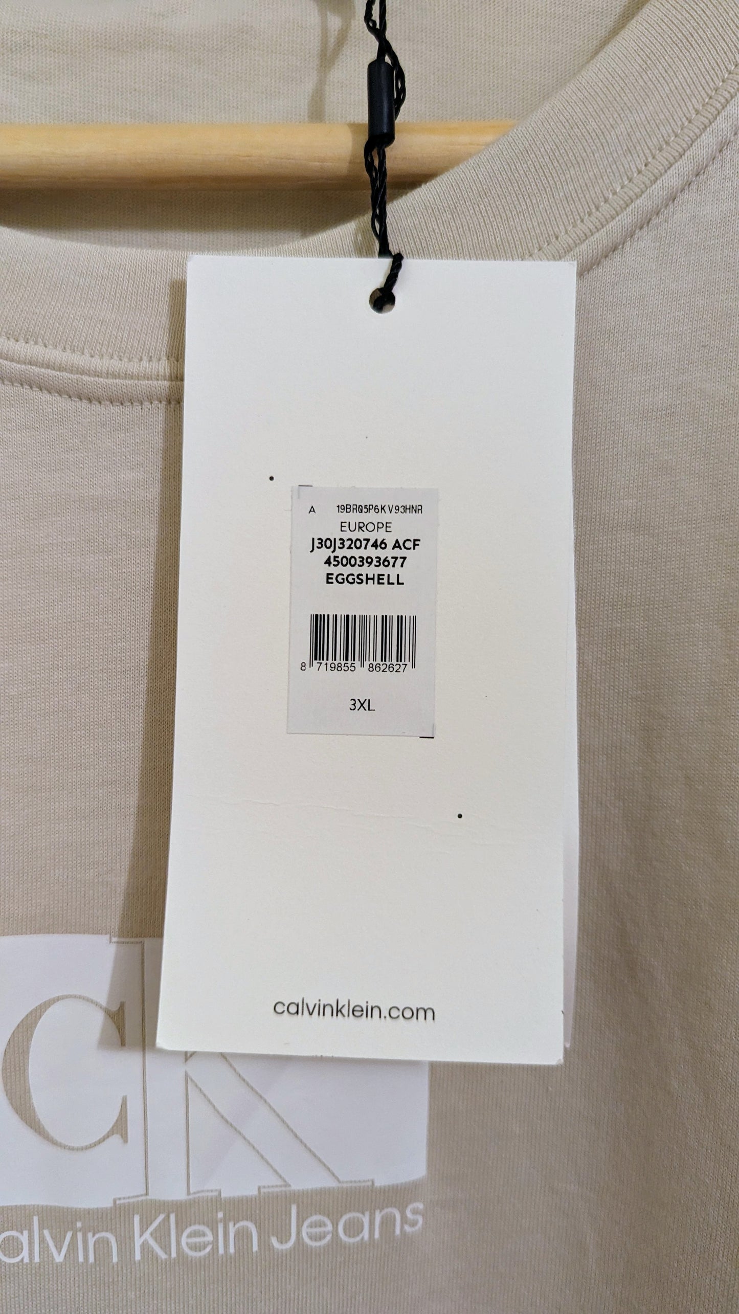 CALVIN KLEIN Herren T-Shirt Gr. 5XL