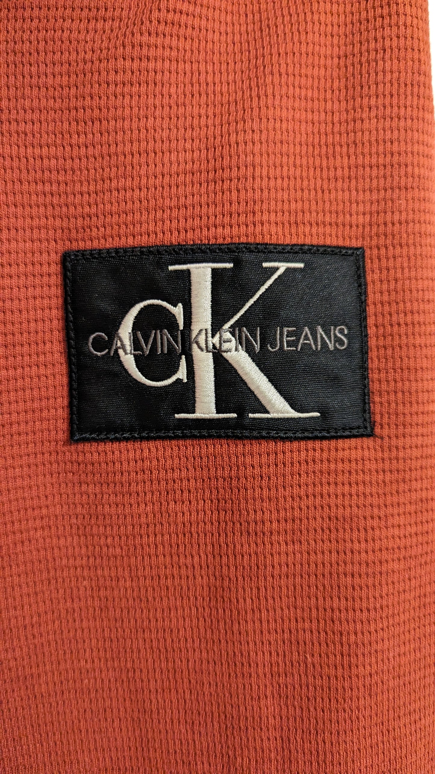 CALVIN KLEIN JEANS Herren Langarmshirt Gr. 3XL Plus Size