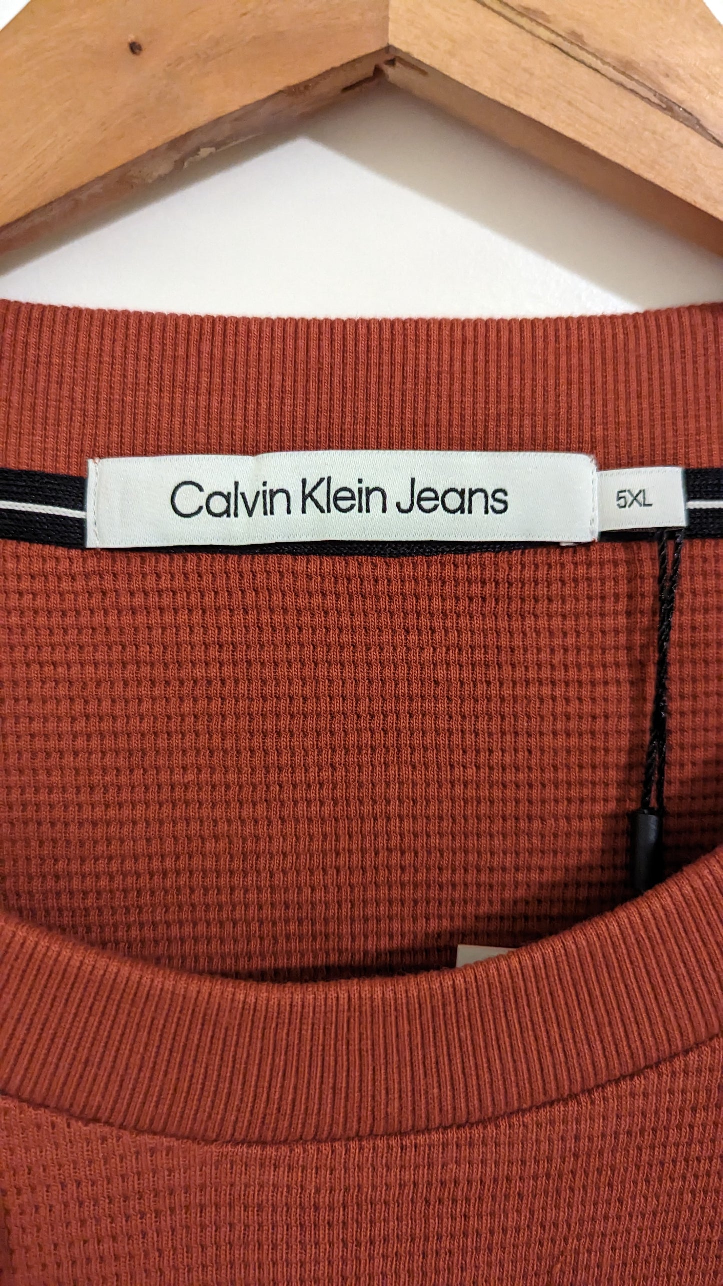 CALVIN KLEIN JEANS Herren Langarmshirt Gr. 3XL Plus Size
