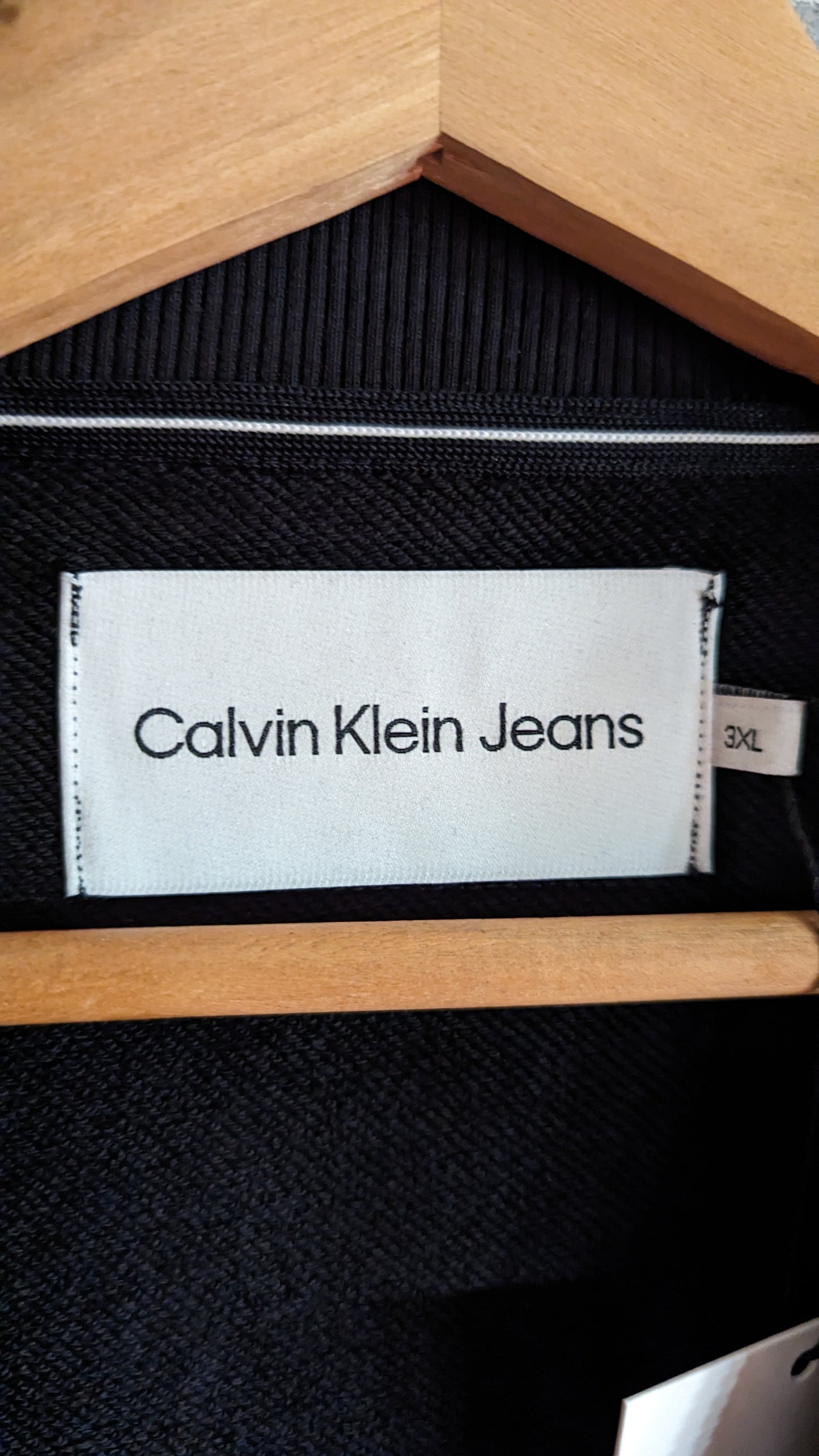 CALVIN KLEIN JEANS Herren Sweatshirt Gr. 4 XL Plus Size