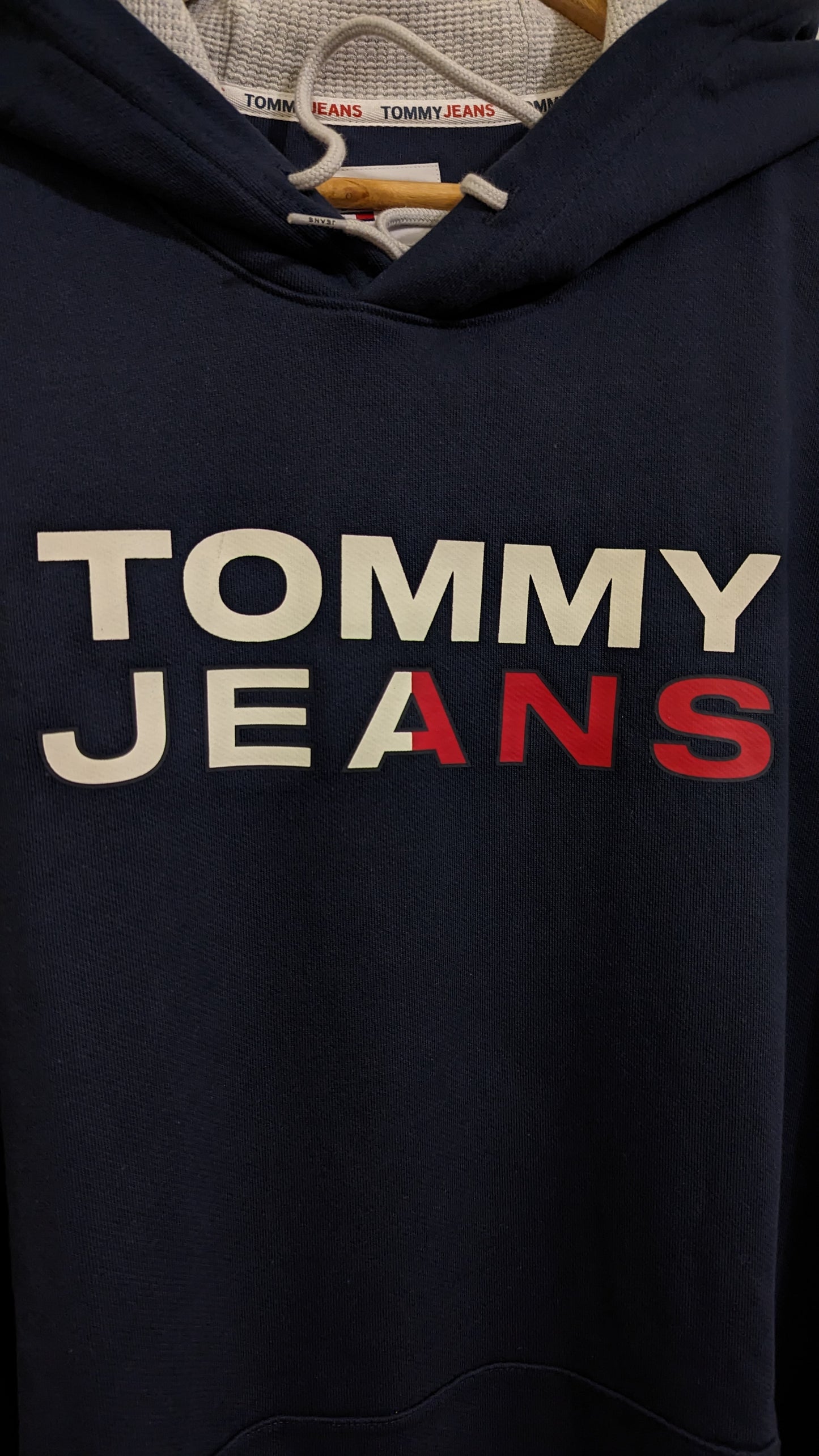 TOMMY JEANS Herren Hoodie Gr. 2XL Plus Size