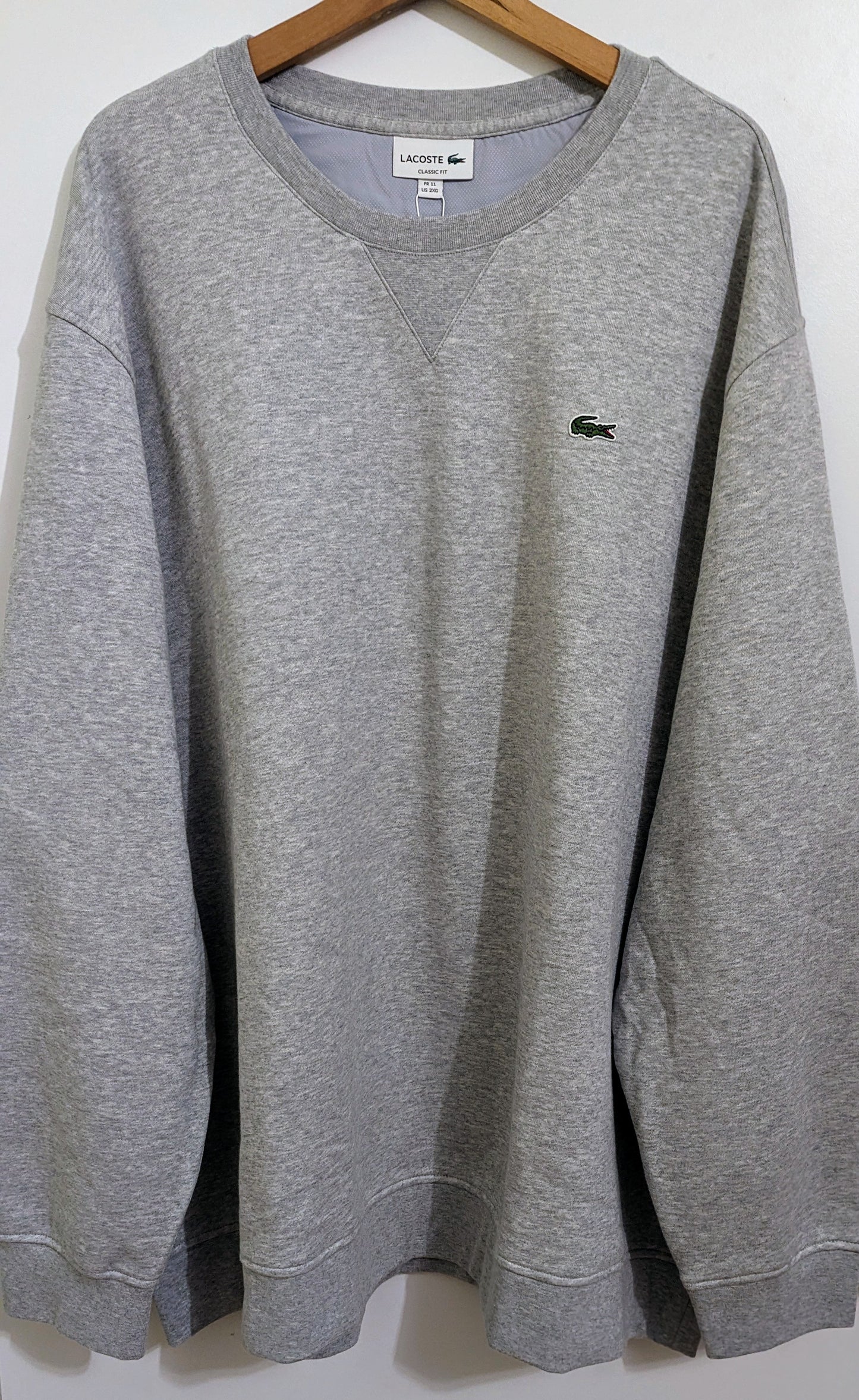 LACOSTE Herren Sweatshirt Gr. 6XL Plus Size