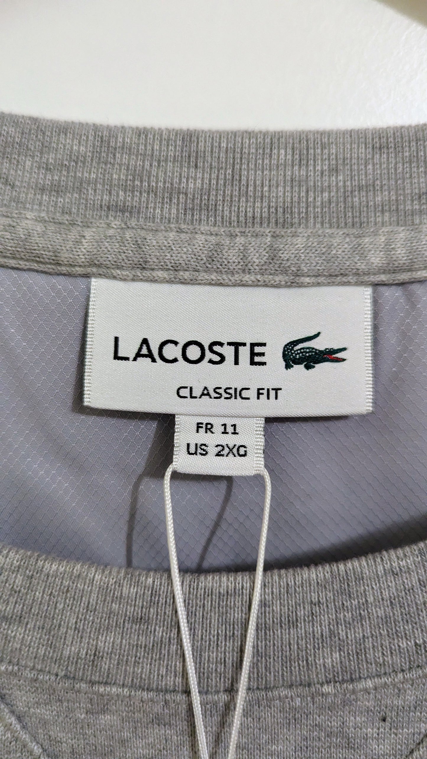 LACOSTE Herren Sweatshirt Gr. 6XL Plus Size