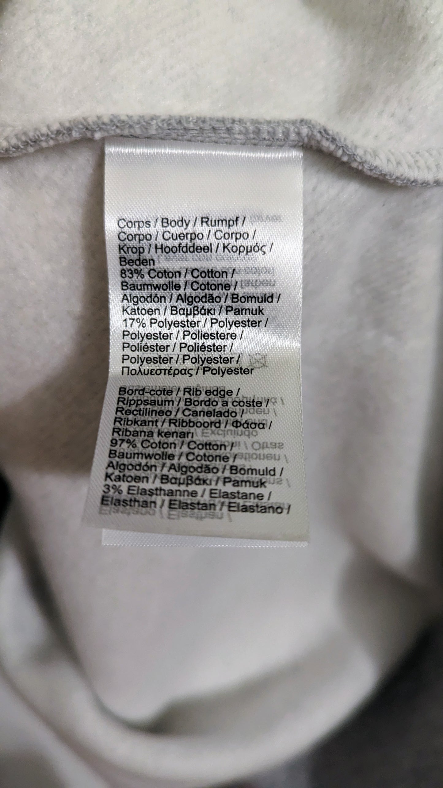 LACOSTE Herren Sweatshirt Gr. 6XL Plus Size