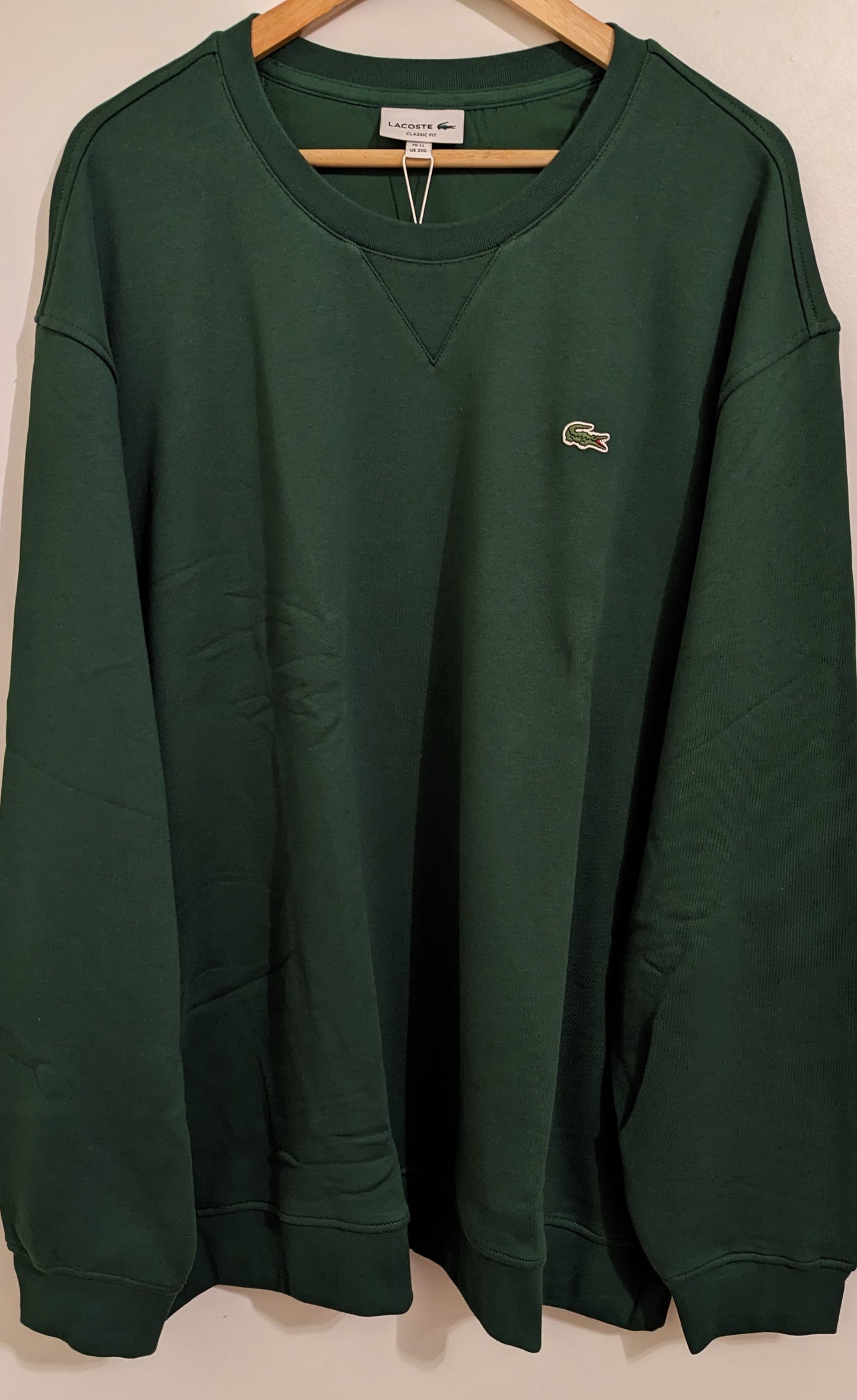 LACOSTE Herren Sweatshirt Gr. 6XL Plus Size