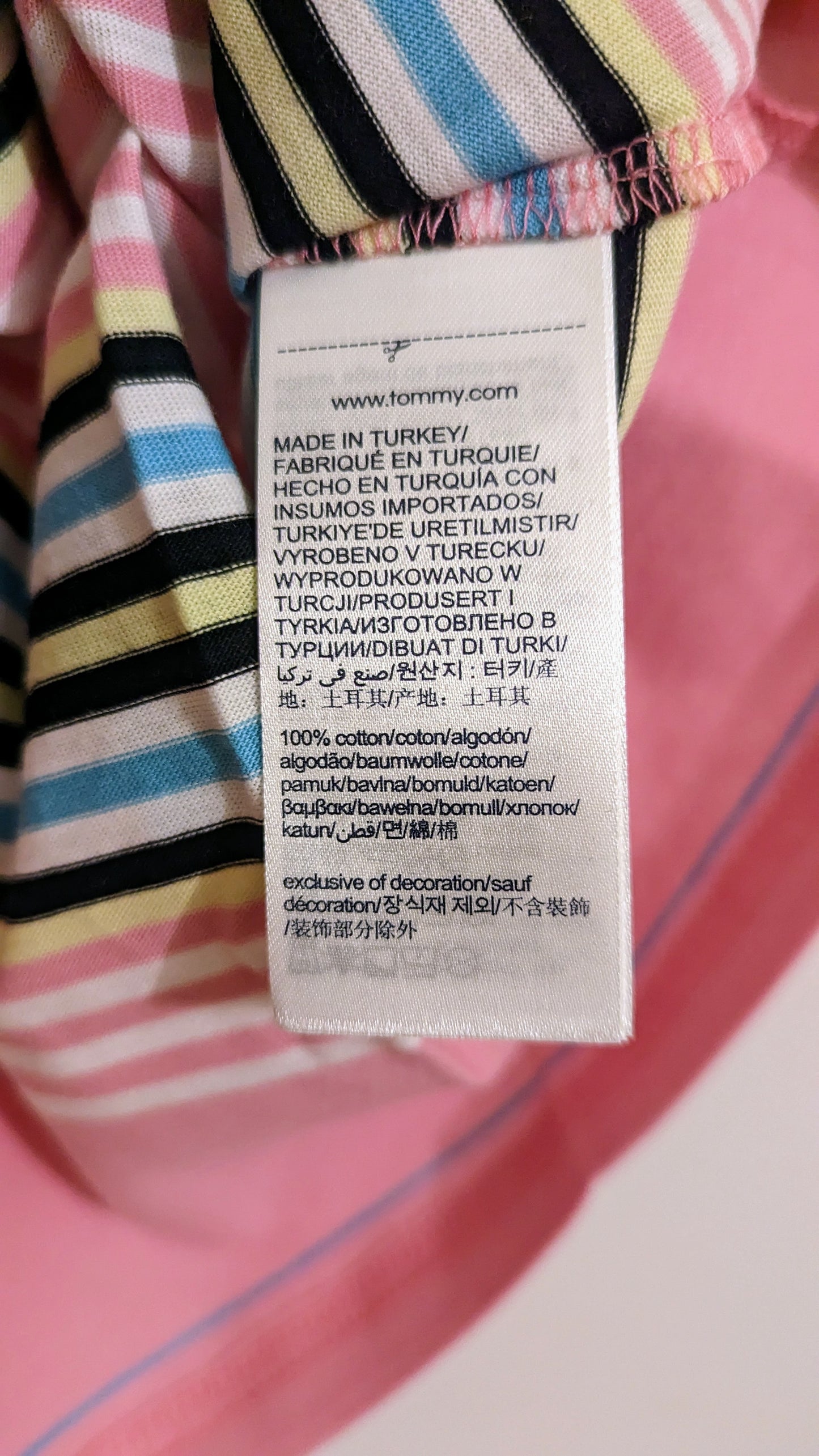 TOMMY JEANS Damen T-Shirt Gr. XL