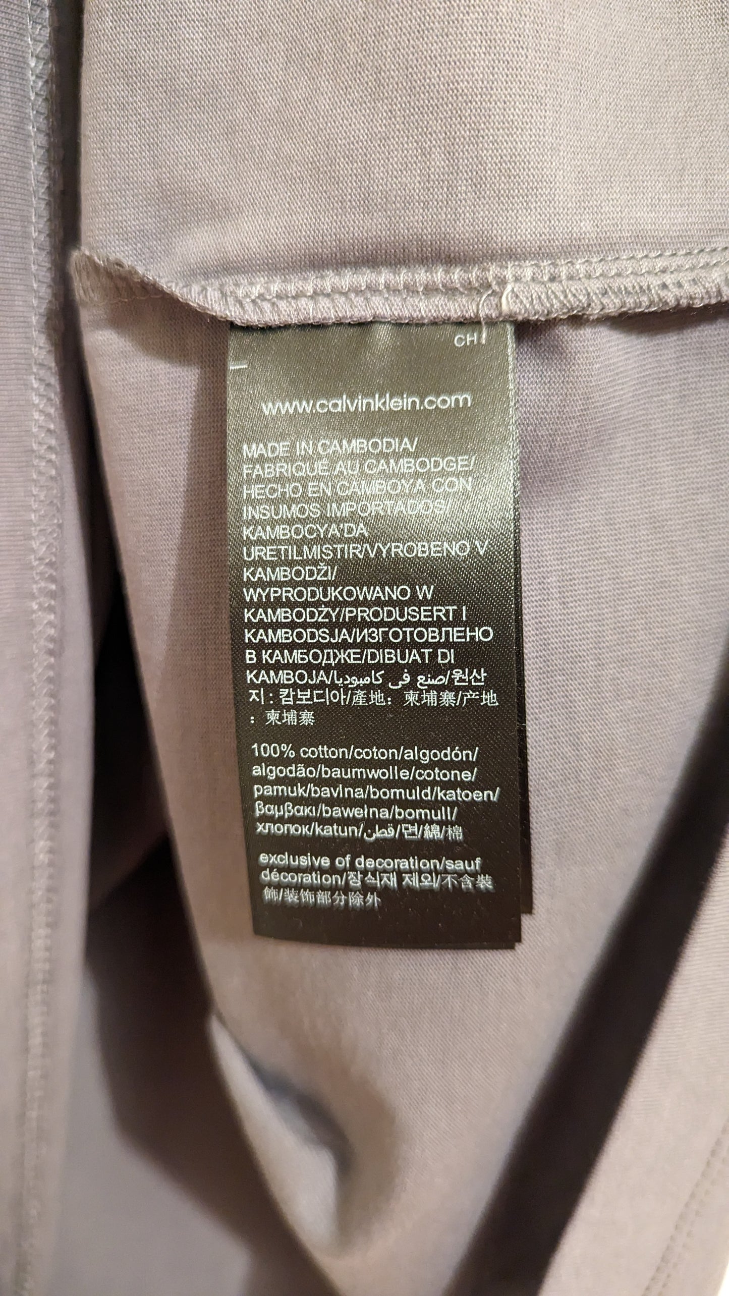 CALVIN KLEIN JEANS Herren T-Shirt Gr. 3XL Plus Size