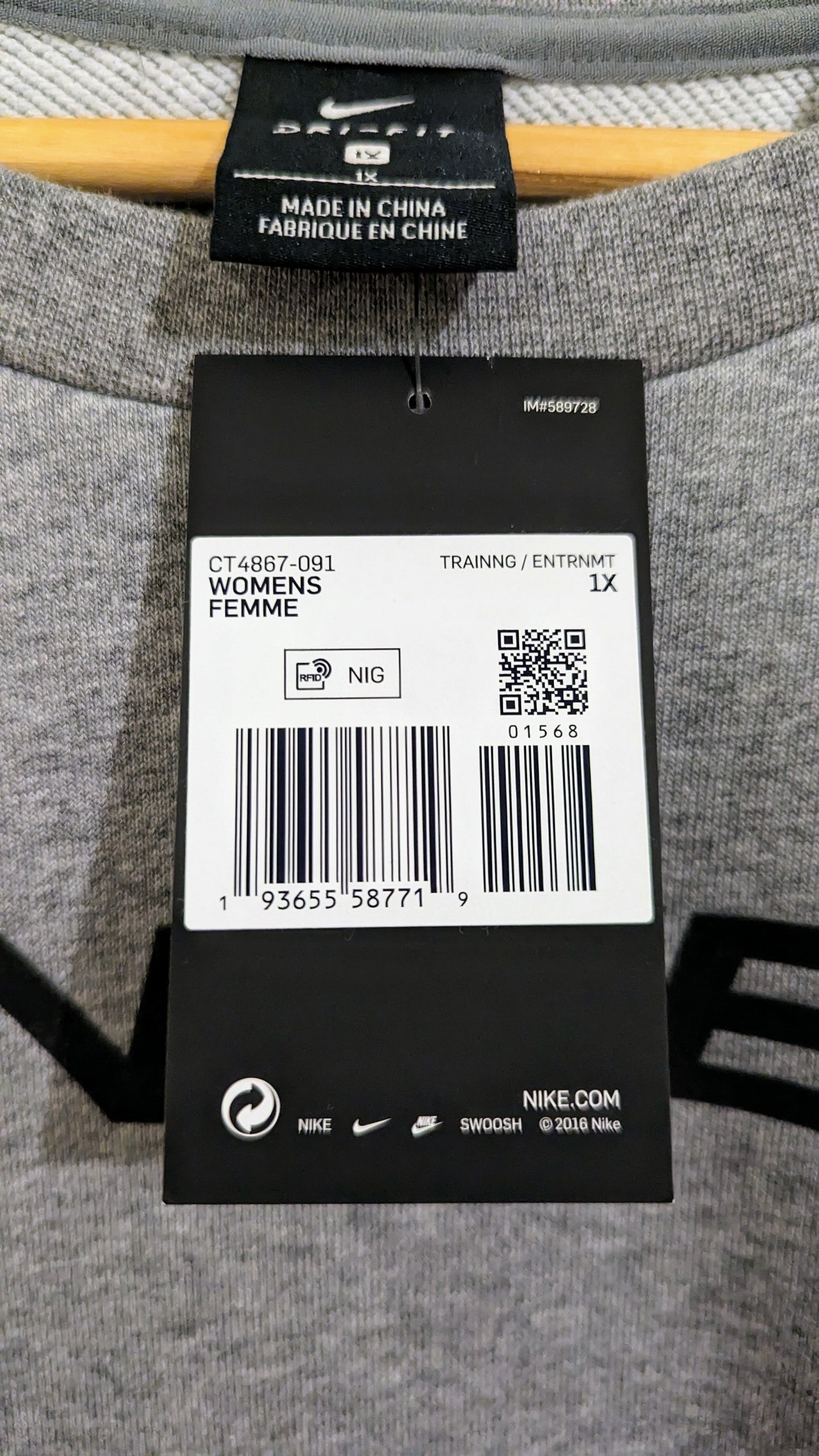 Nike Damen Sweatshirt Gr. 42/44