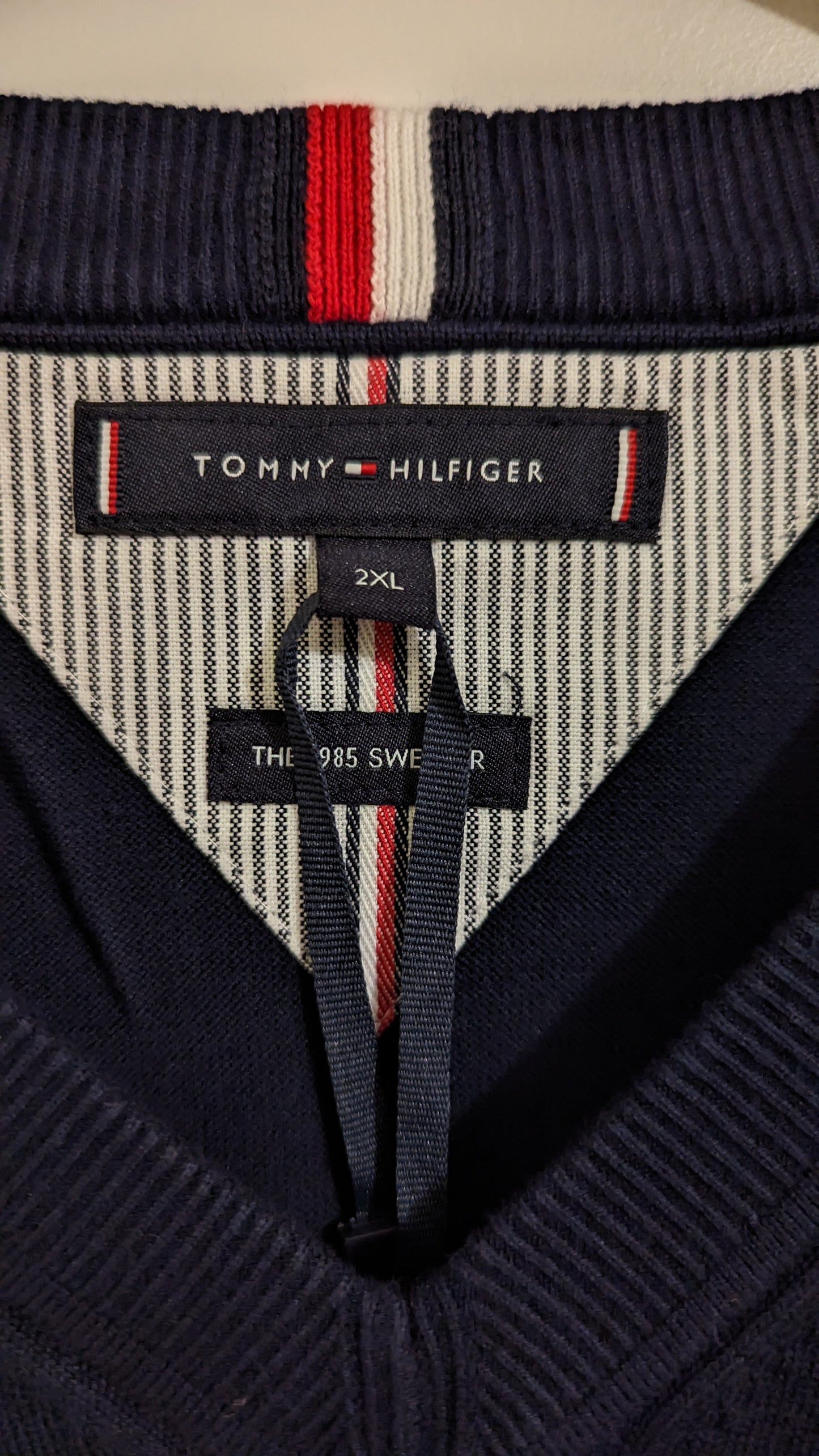 TOMMY HILFIGER Herren Pullover Gr. 2XL Plus Size