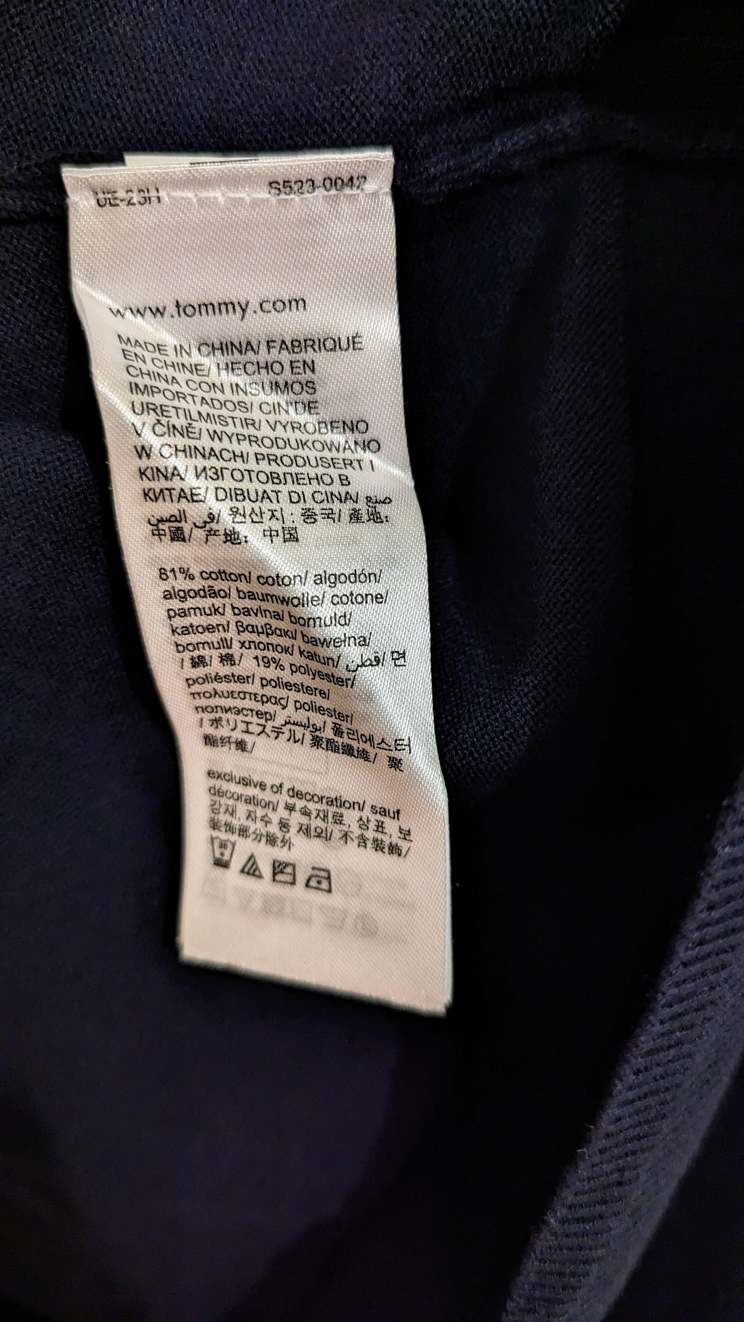TOMMY HILFIGER Herren Pullover Gr. 2XL Plus Size