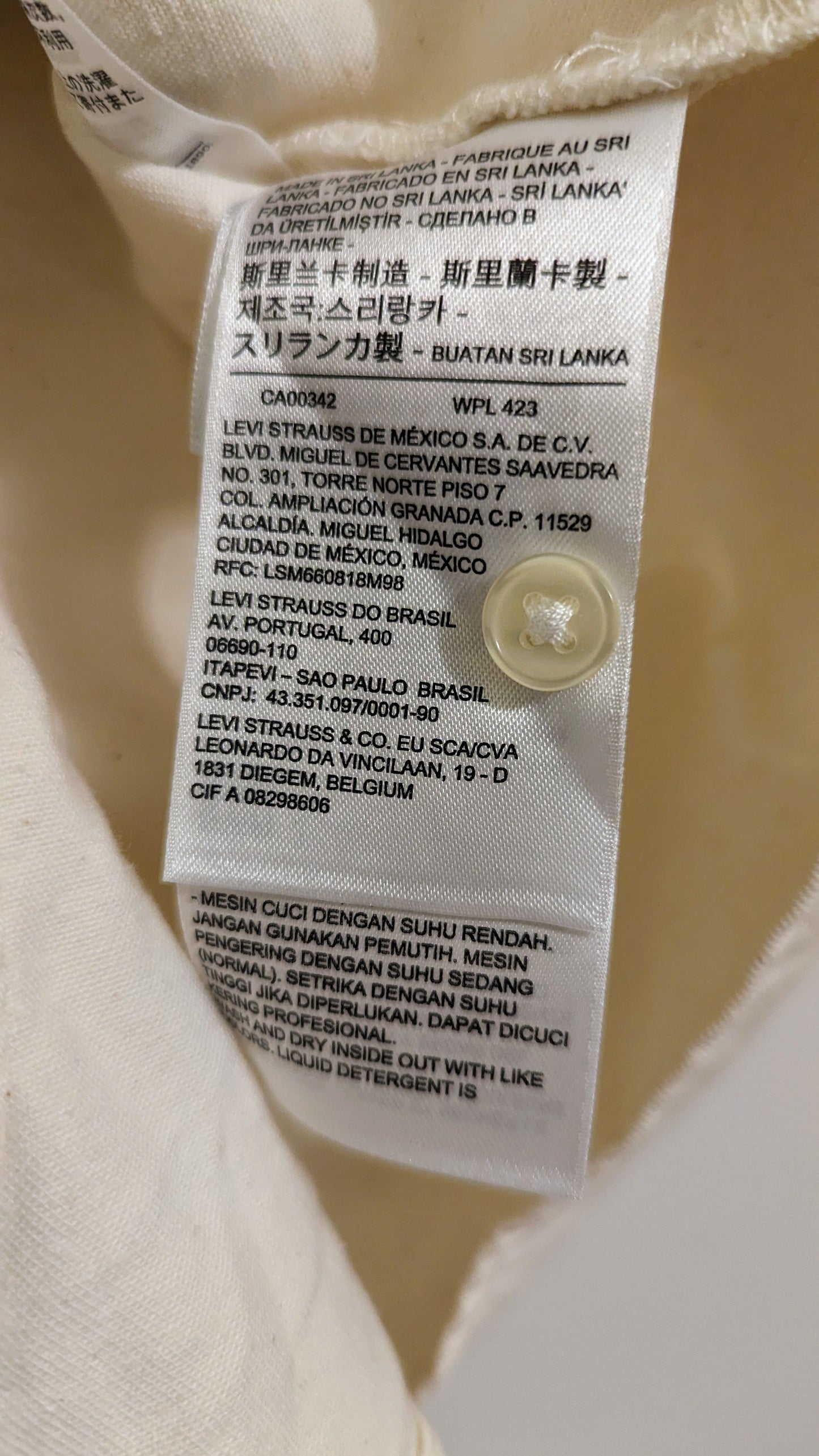 LEVI'S Damen Knoten Bluse Gr. XL/XXL