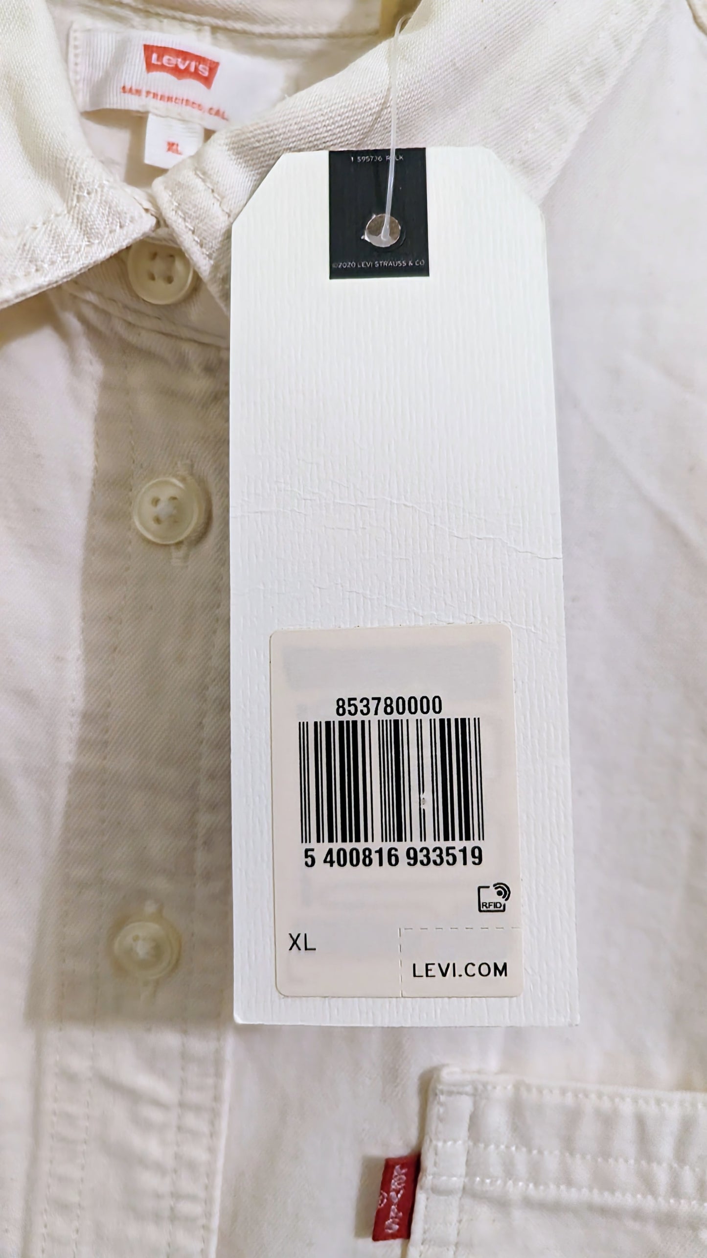 LEVI'S Damen Knoten Bluse Gr. XL/XXL