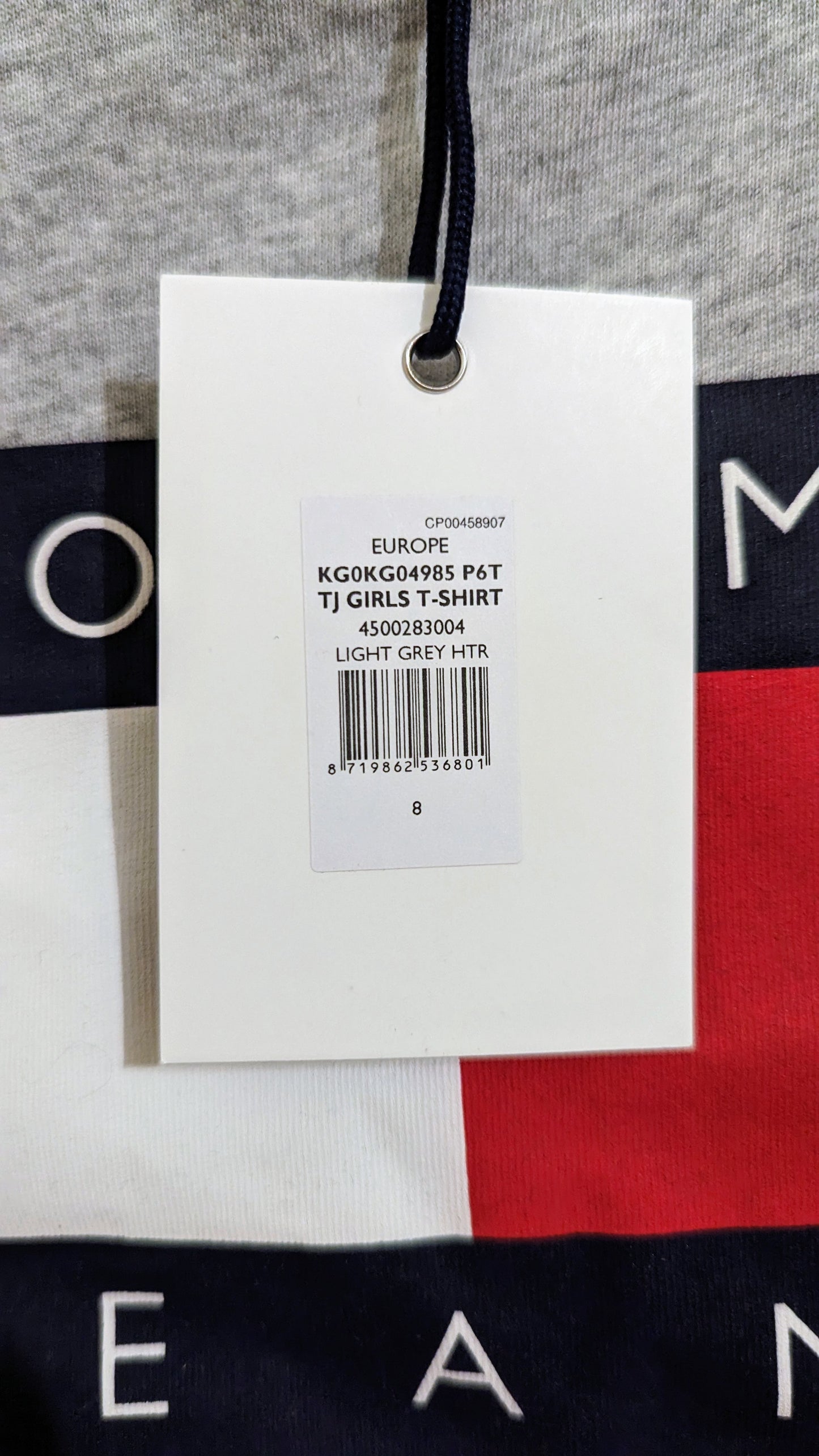 TOMMY JEANS Mädchen T-Shirt Gr. 128