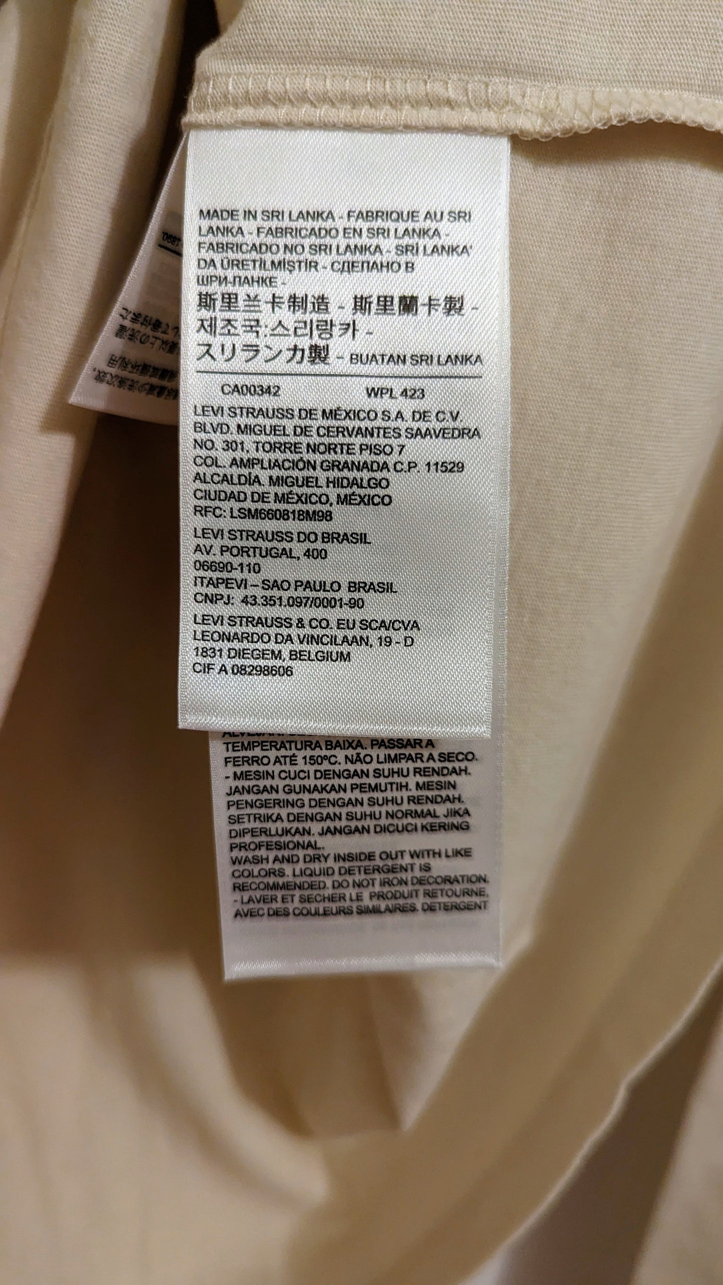 LEVI'S Damen Langarmshirt Gr. L/XL
