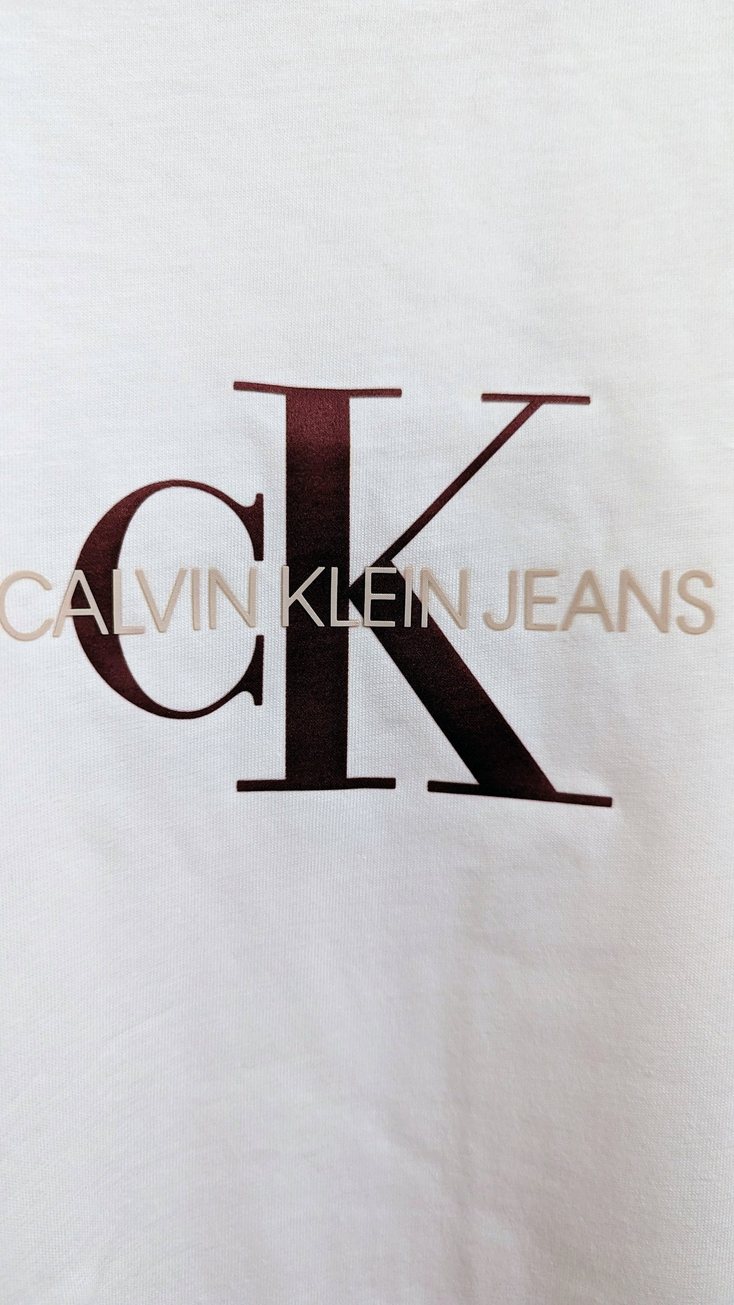 CALVIN KLEIN JEANS Damen T-Shirt Gr. L/XL