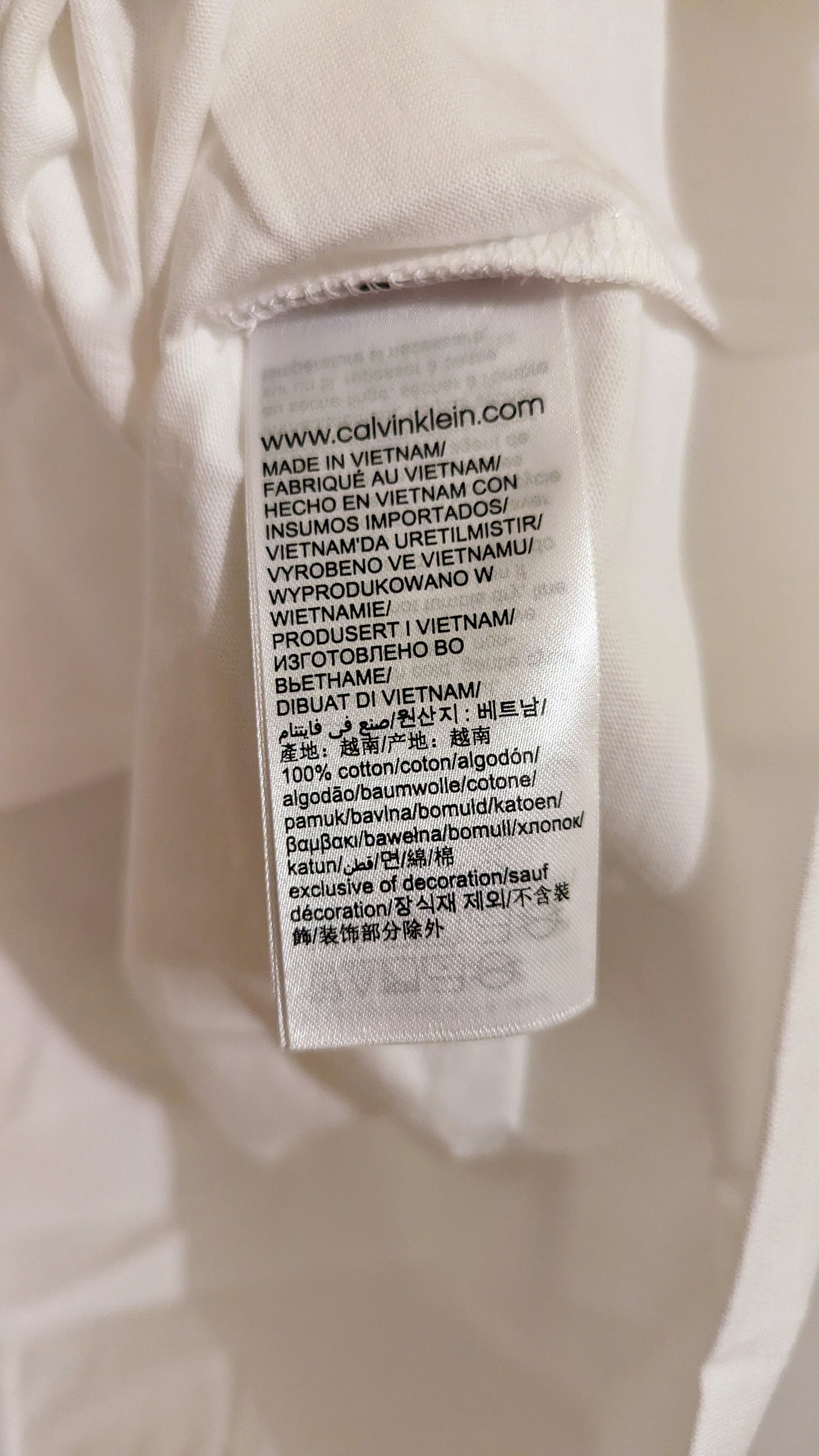 CALVIN KLEIN JEANS Damen T-Shirt Gr. L/XL