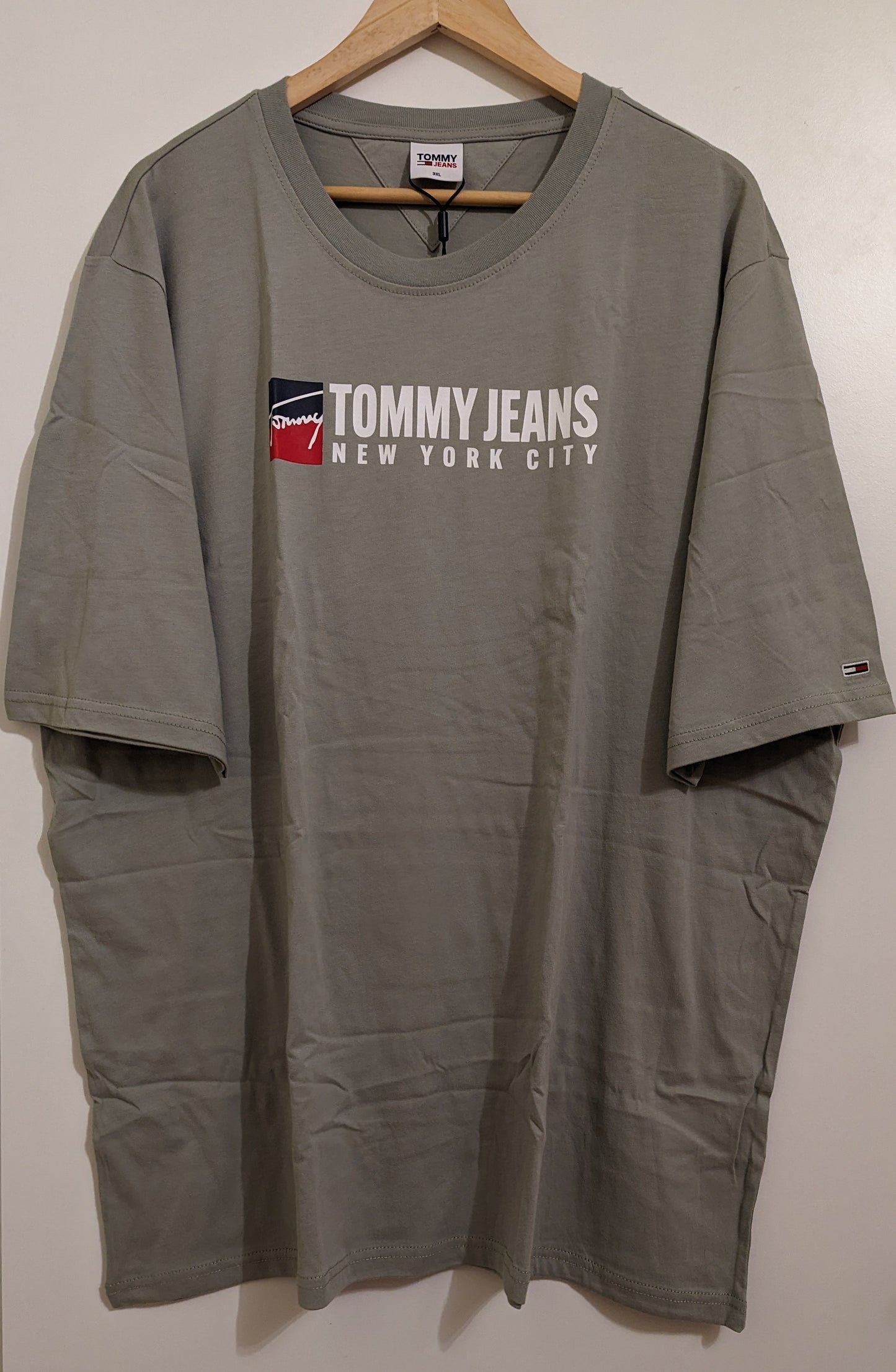TOMMY JEANS Herren T-Shirt Gr. 3XL oder 4XL Plus Size