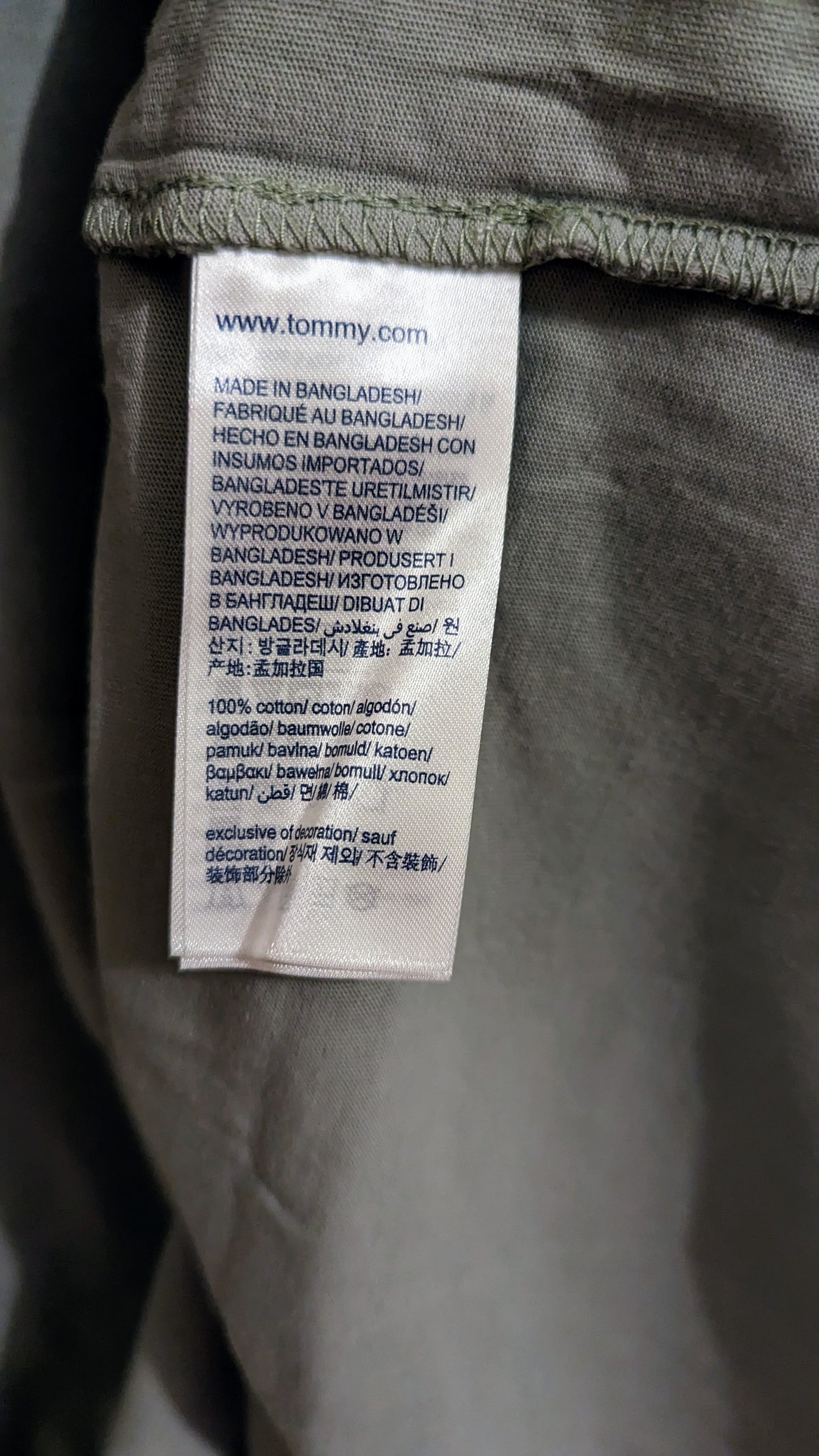 TOMMY JEANS Herren T-Shirt Gr. 3XL oder 4XL Plus Size