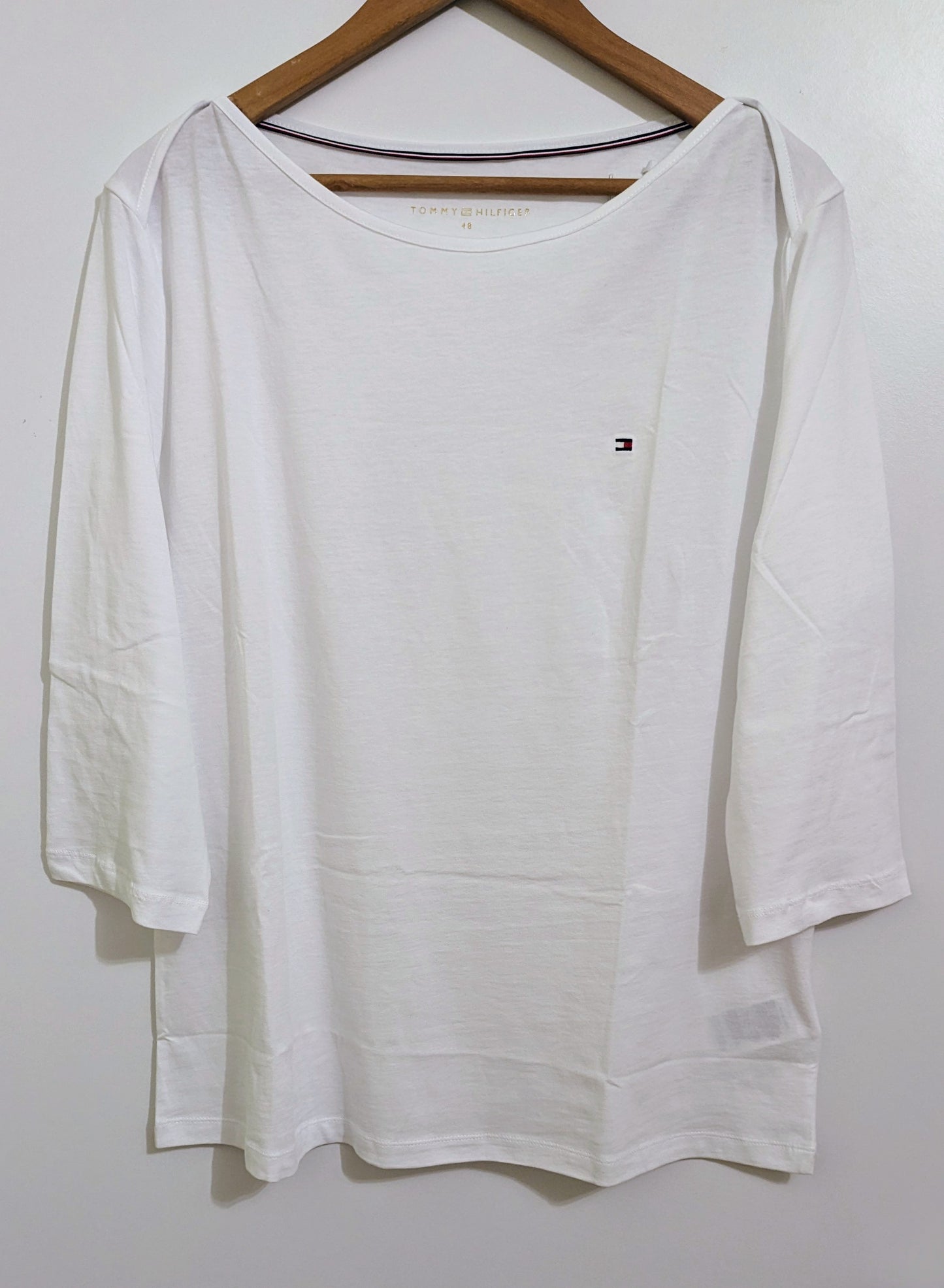 TOMMY HILFIGER Damen Langarmshirt 3/4 Arm Gr. 44/46, 46/48 oder 50/52