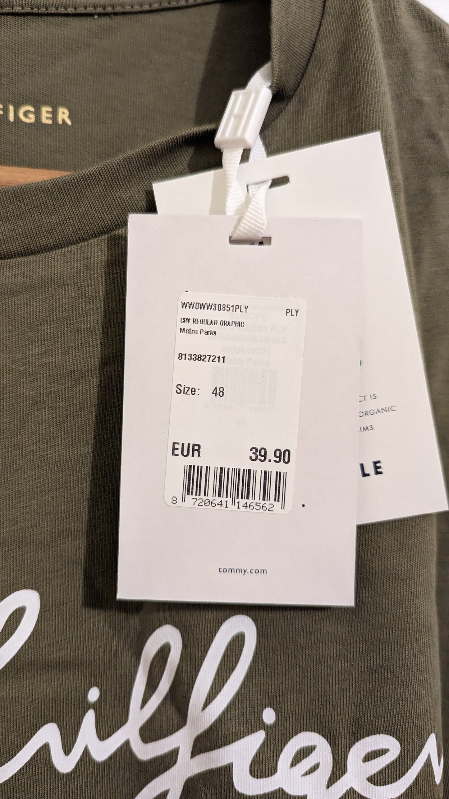 TOMMY HILFIGER Damen T-Shirt Gr. 46 oder 48