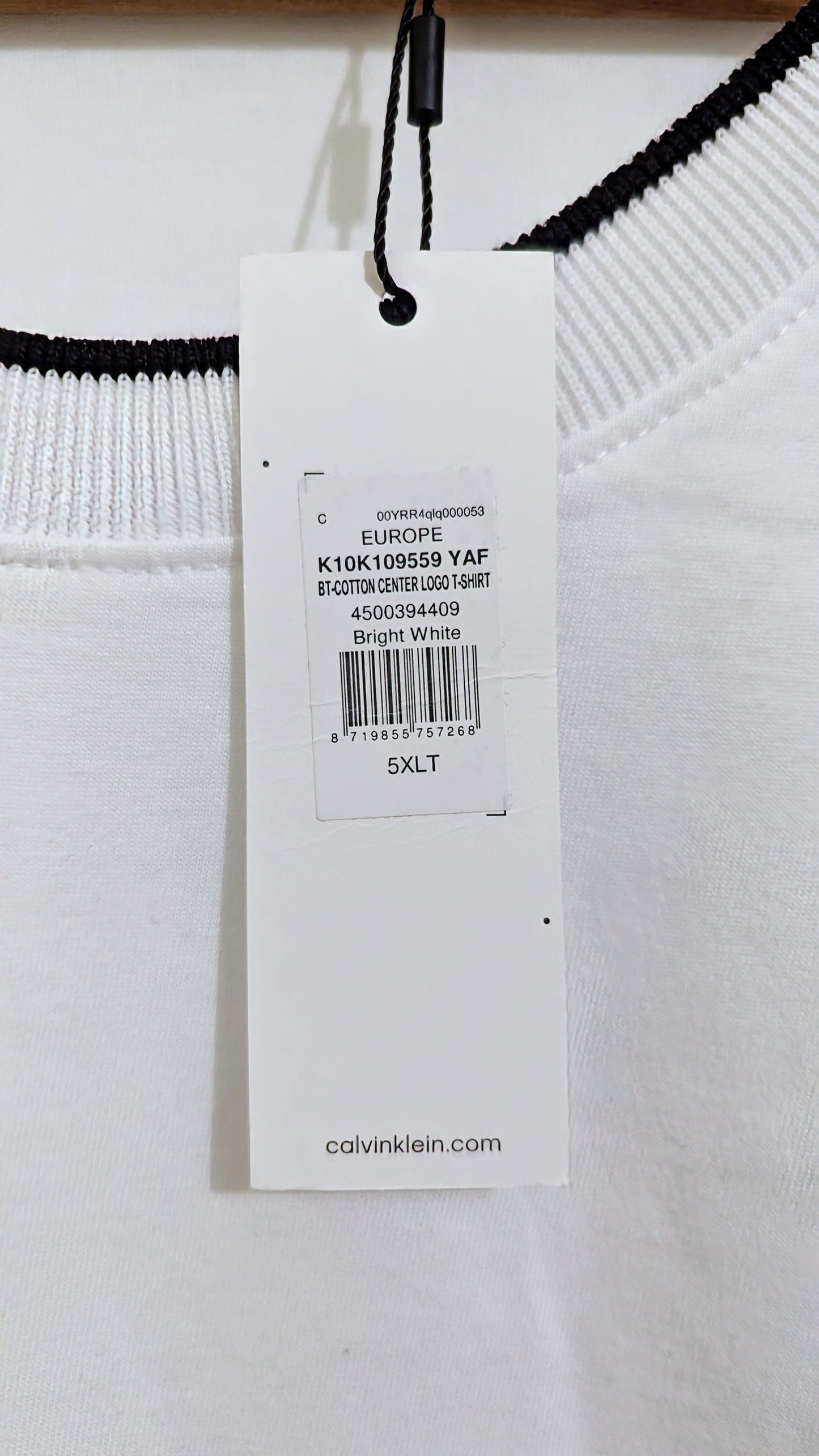 CALVIN KLEIN HERREN T-Shirt Gr. 5XL Plus Size