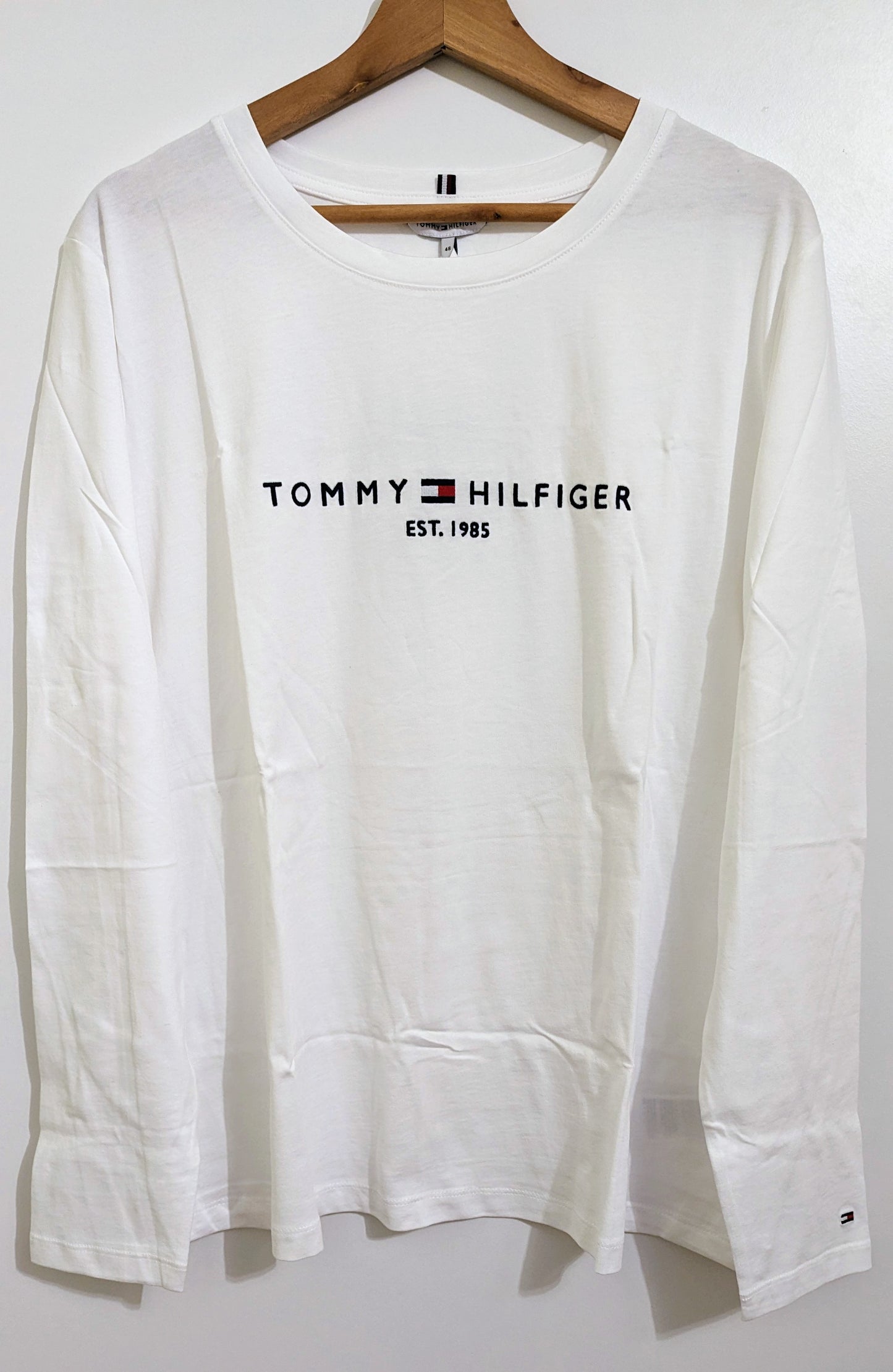 TOMMY HILFIGER Damen Langarmshirt Gr. 46