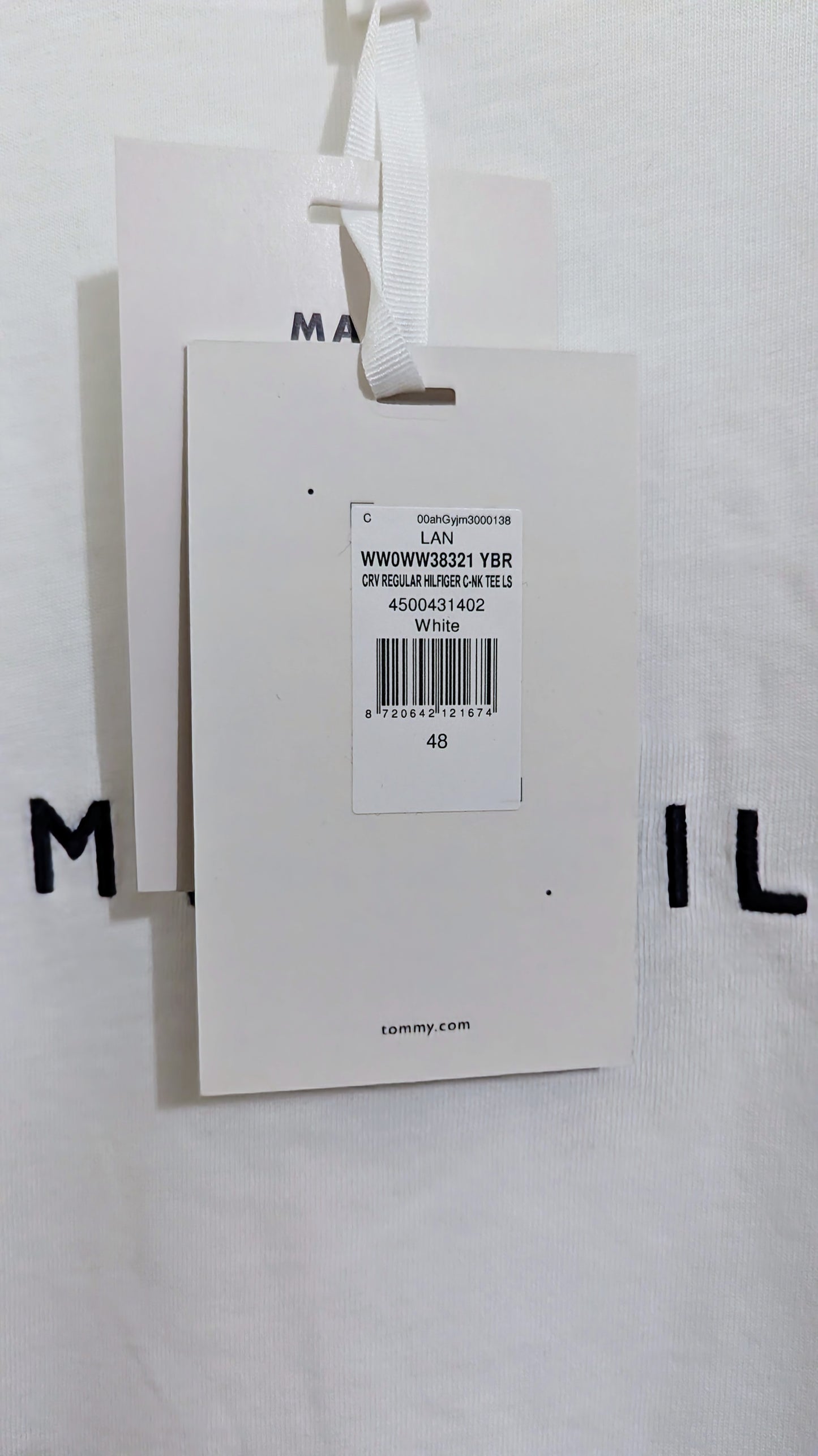 TOMMY HILFIGER Damen Langarmshirt Gr. 46
