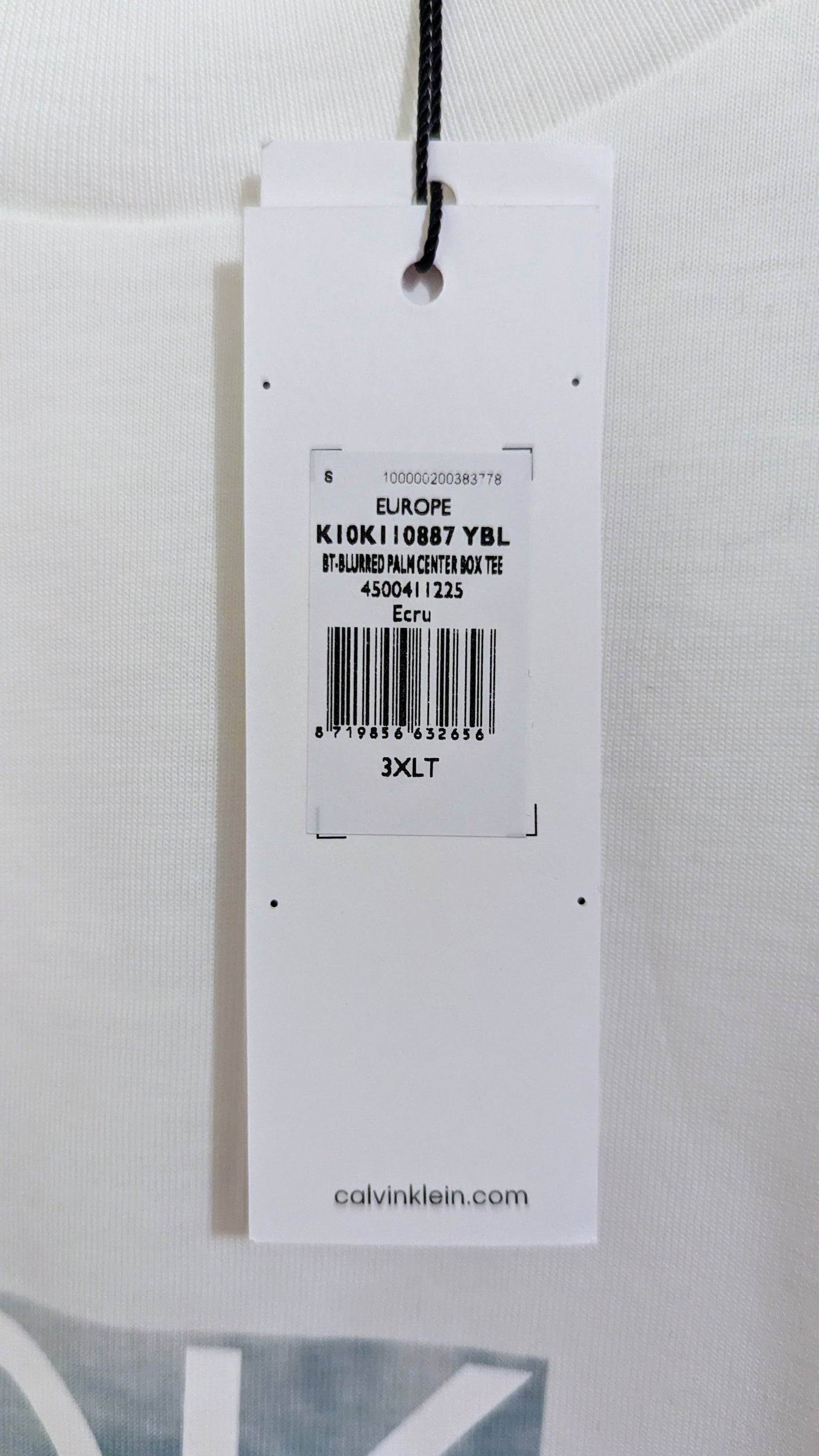 CALVIN KLEIN Herren T-Shirt Gr. 3XL oder 4XL Plus Size