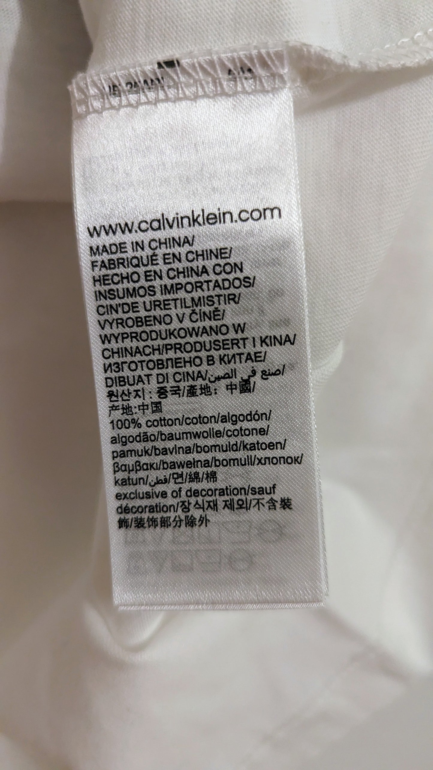 CALVIN KLEIN Damen T-Shirt Gr. 44