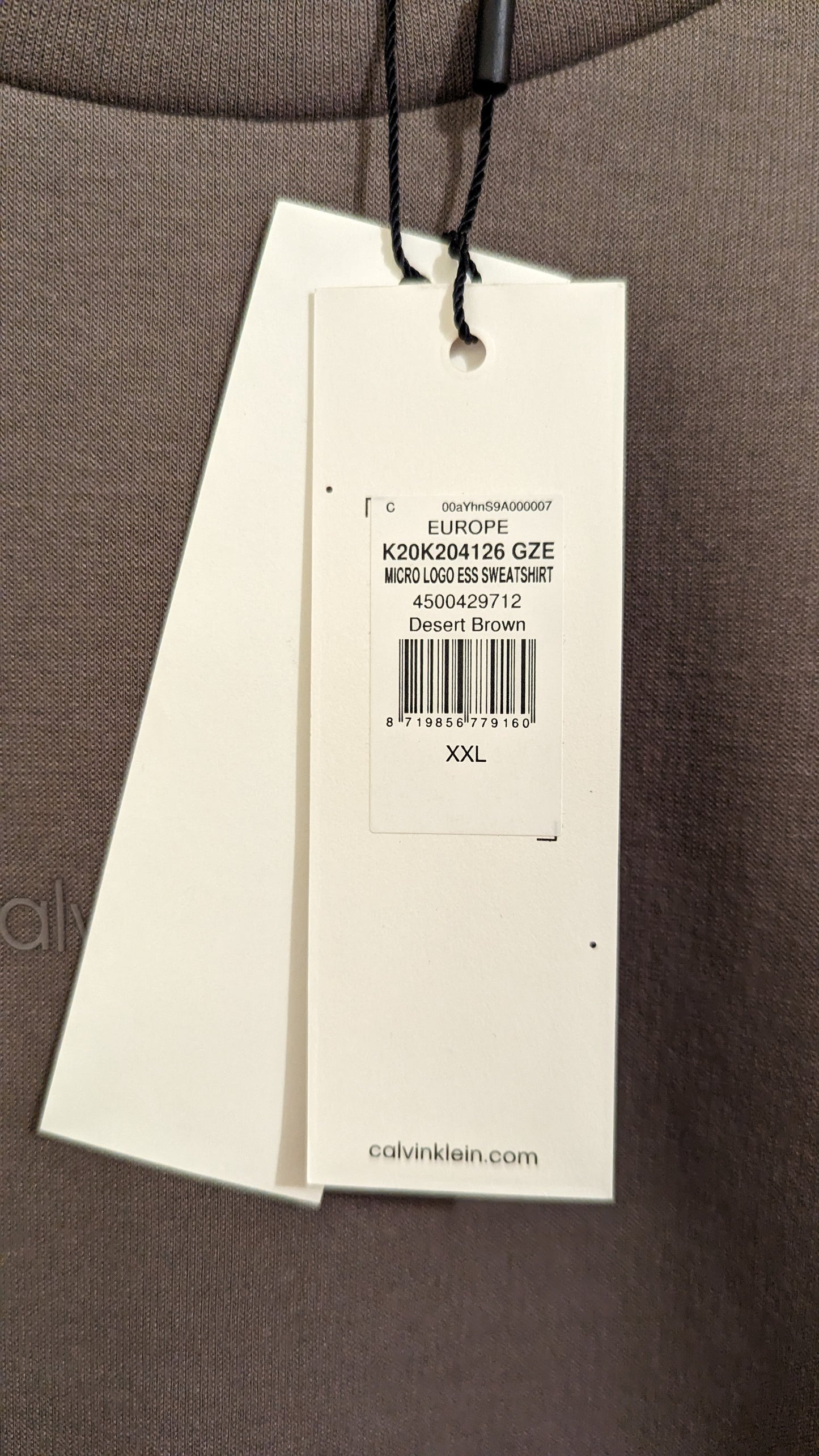 CALVIN KLEIN Damen Sweatshirt Gr. 46