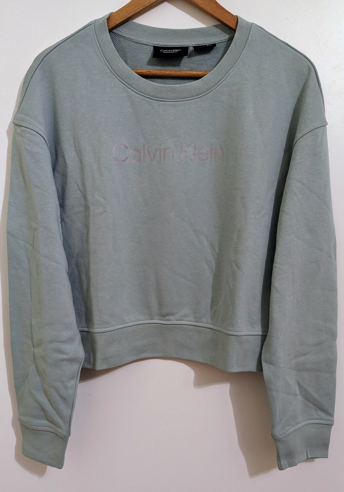 CALVIN KLEIN PERFORMANCE Cropped Damen Sweatshirt Gr. 42/44
