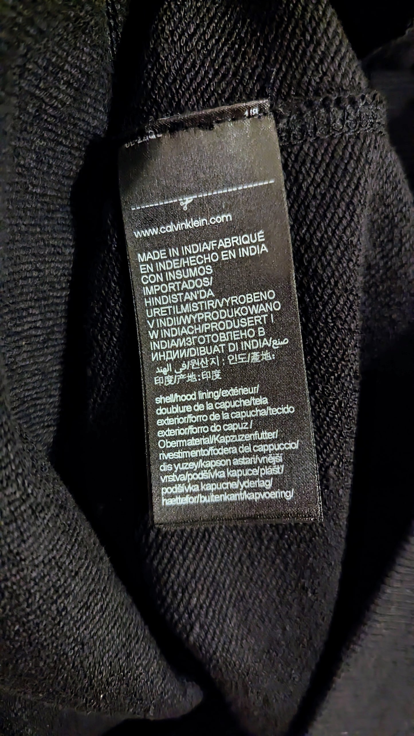 CALVIN KLEIN JEANS Herren Hoodie Gr. 4XL Plus Size
