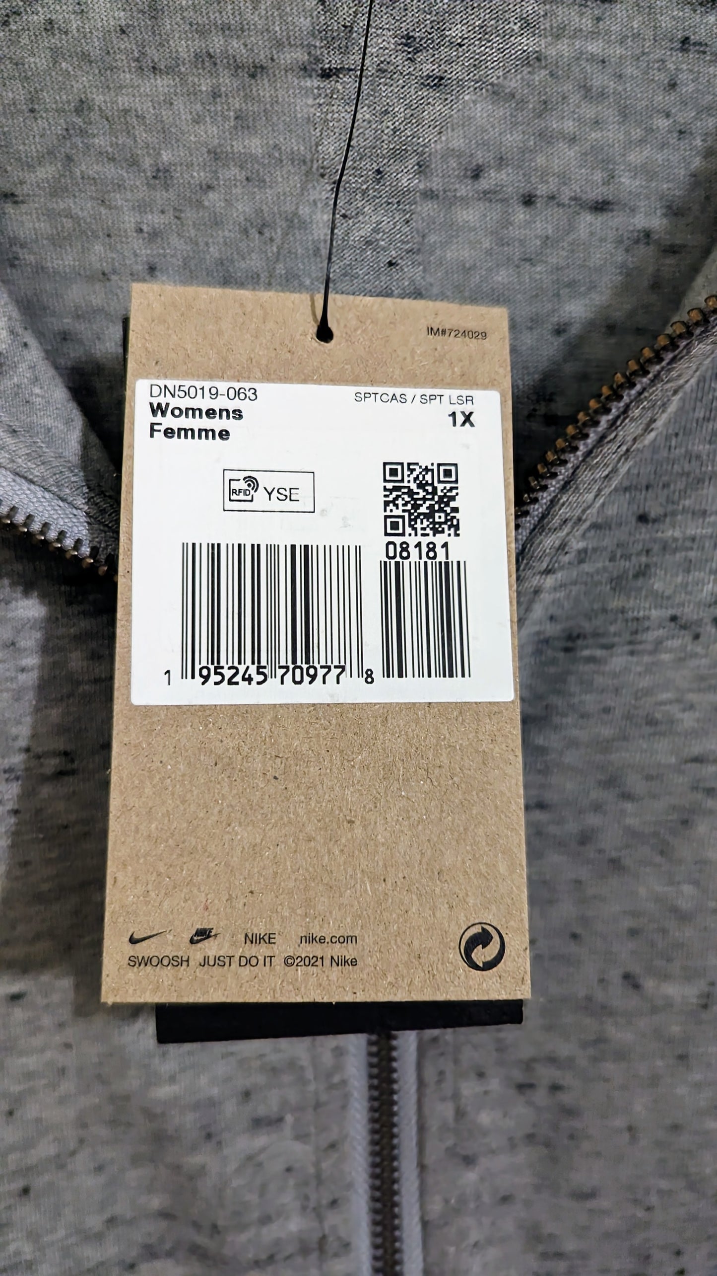 NIKE Damen Hoodie Gr. 52